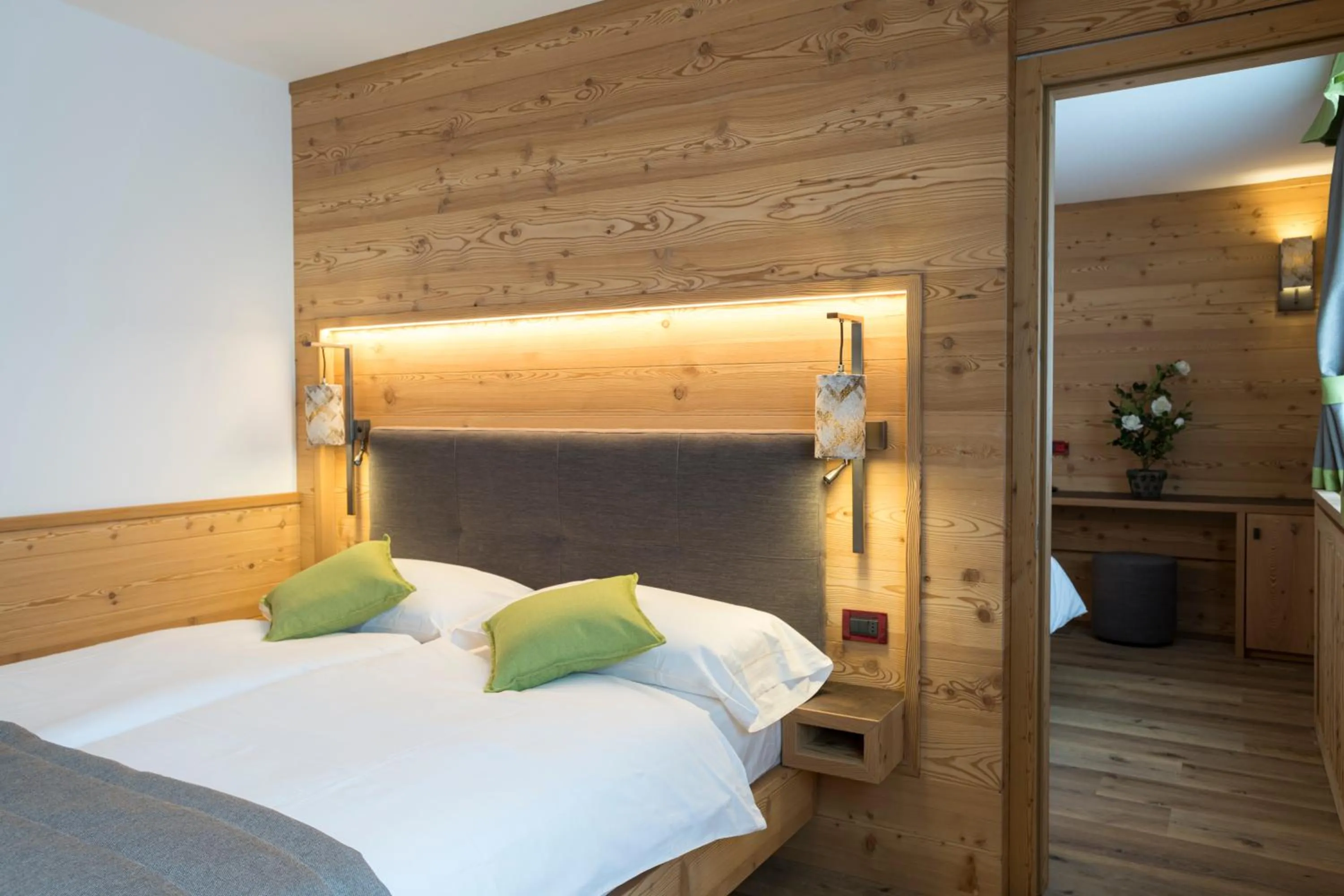 Bed in Sport Hotel Vittoria