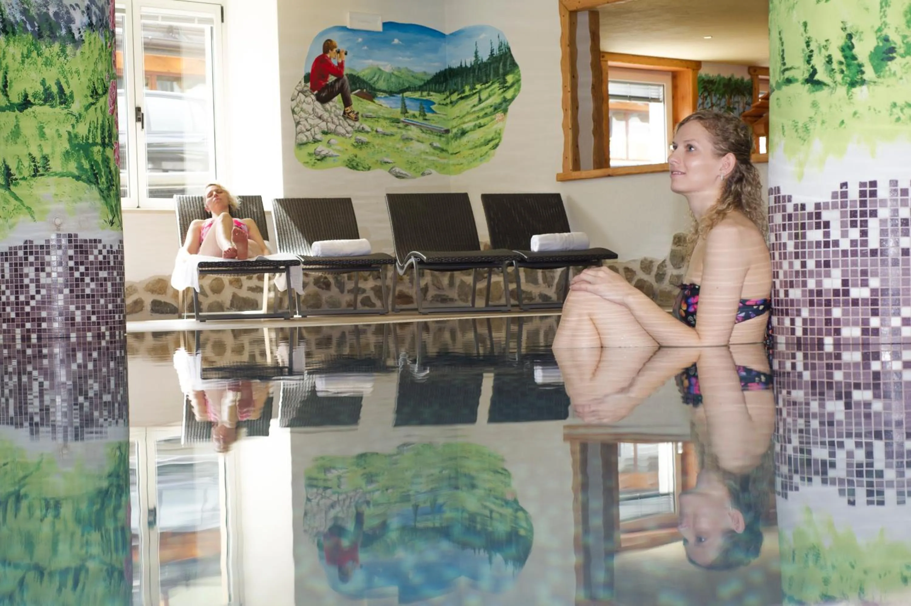 Swimming pool in Sport Hotel Vittoria