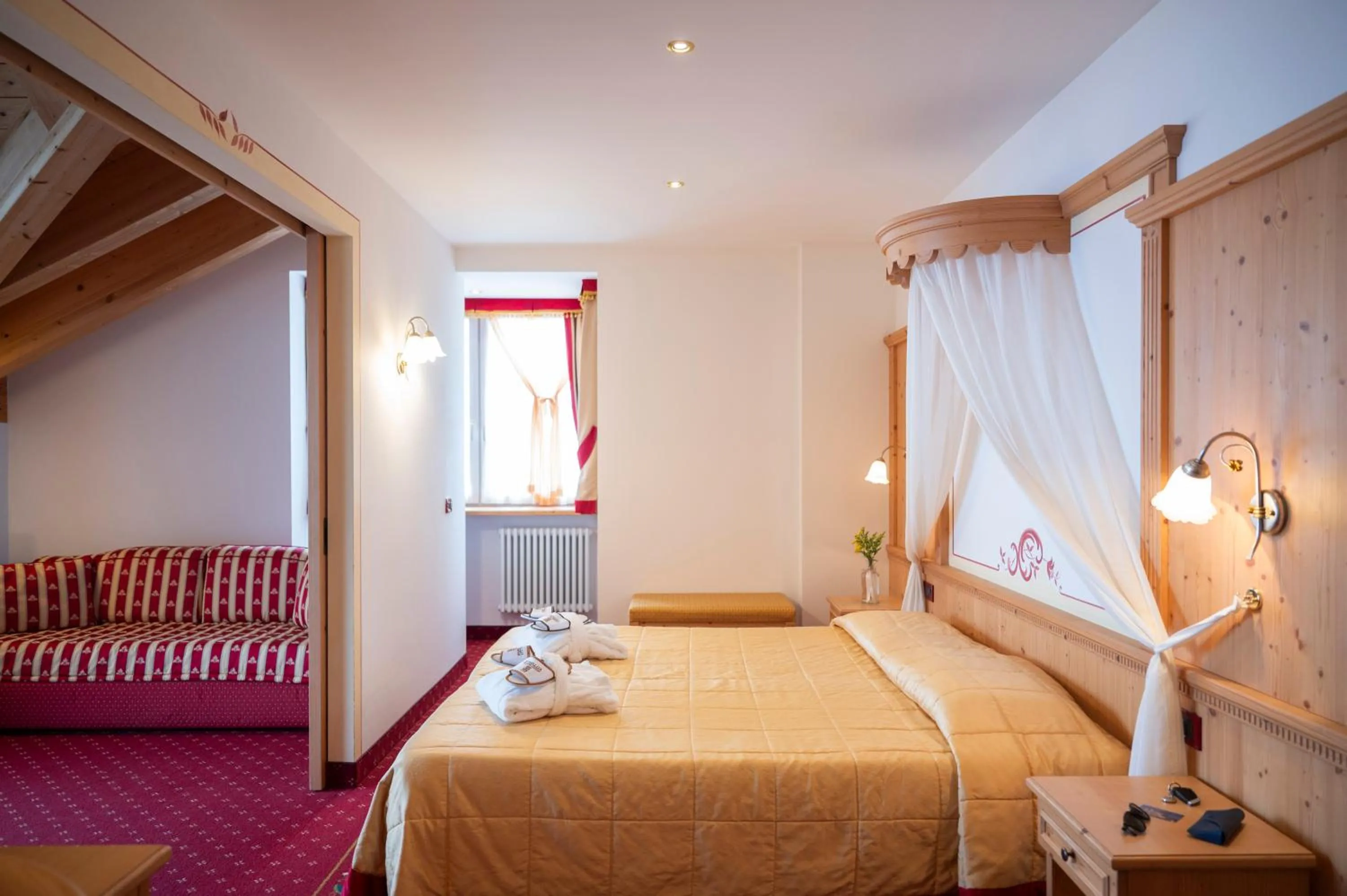 Bedroom, Bed in Sport Hotel Vittoria