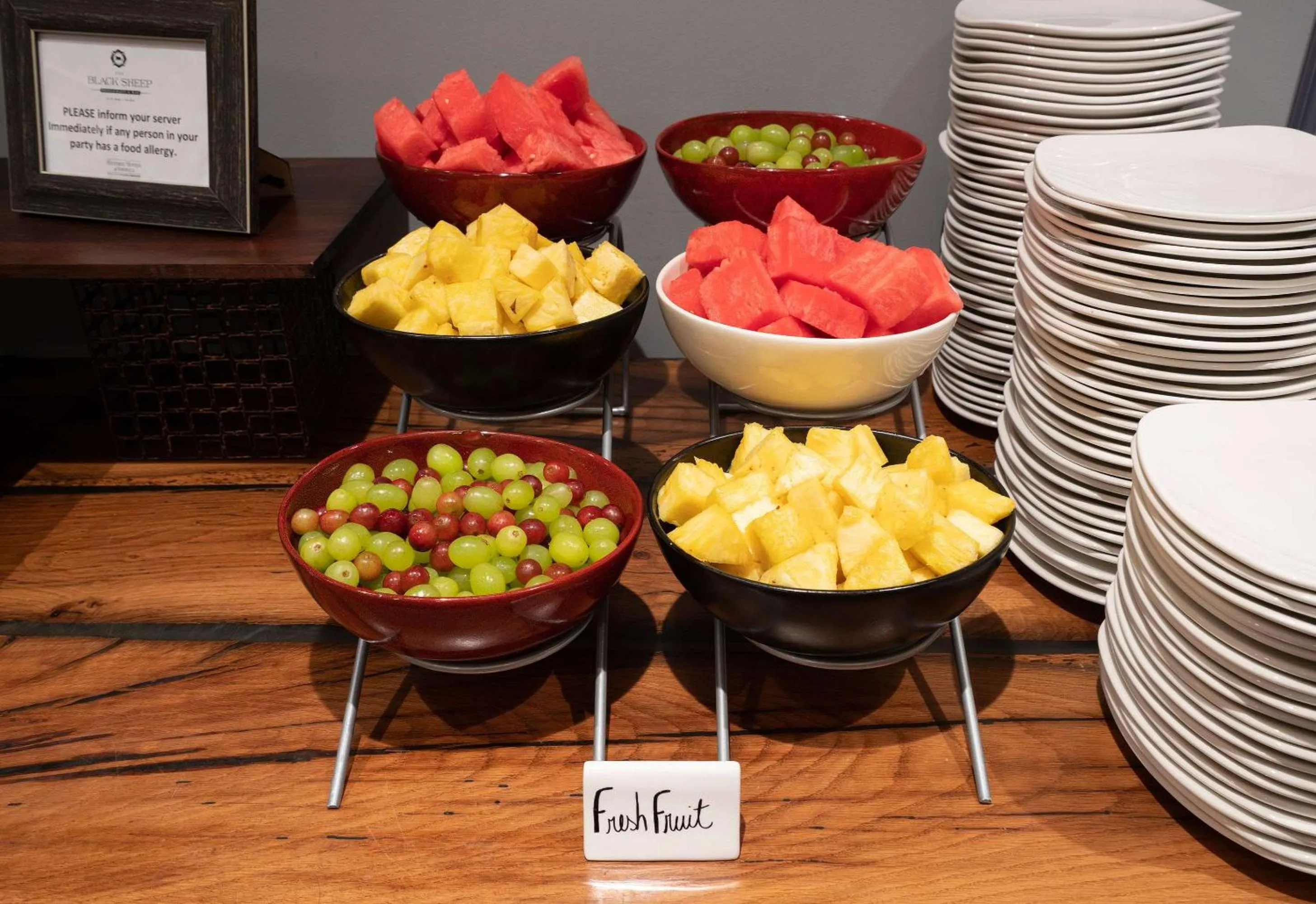 Breakfast in The Kendall Hotel at the Engine 7 Firehouse