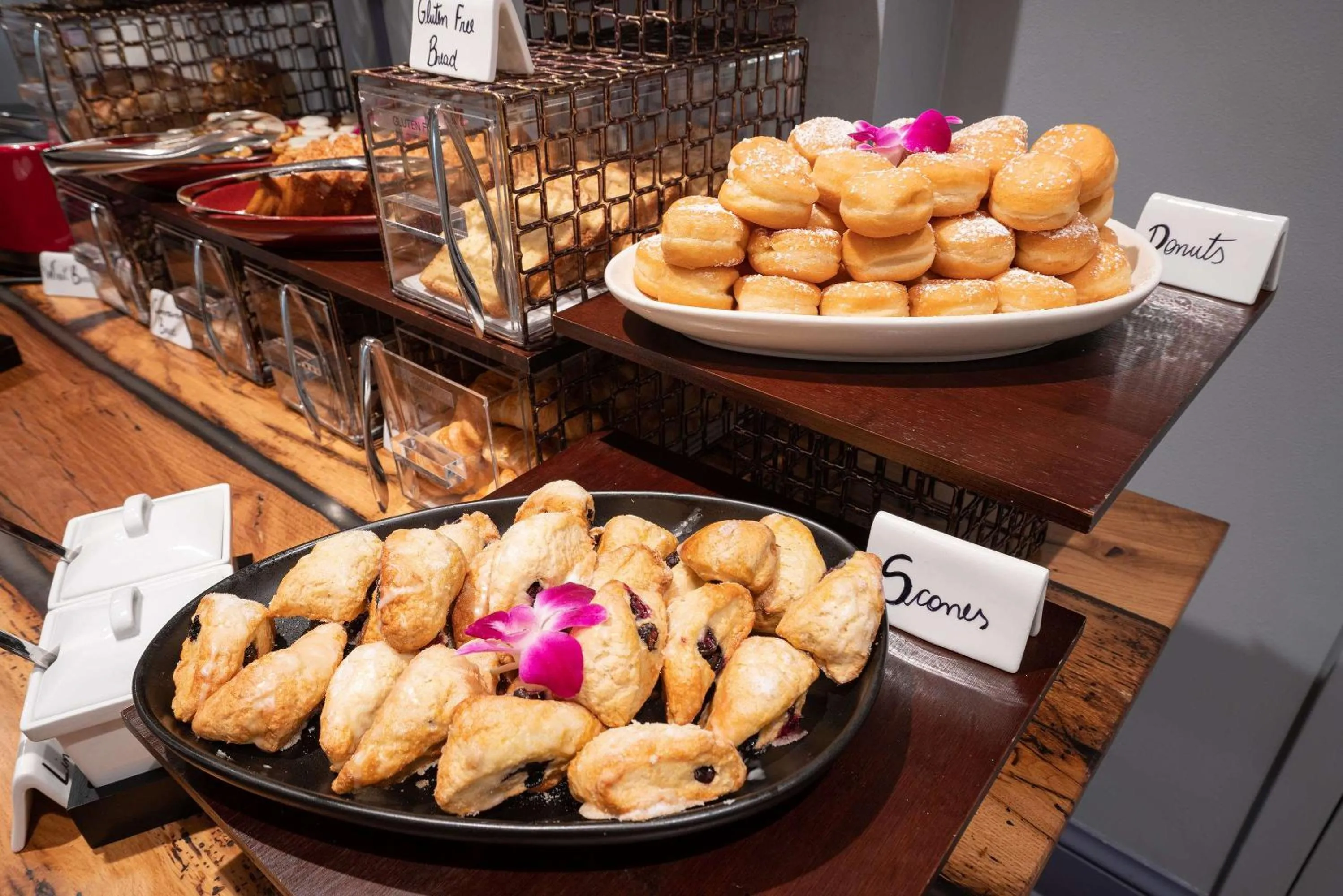 Breakfast in The Kendall Hotel at the Engine 7 Firehouse