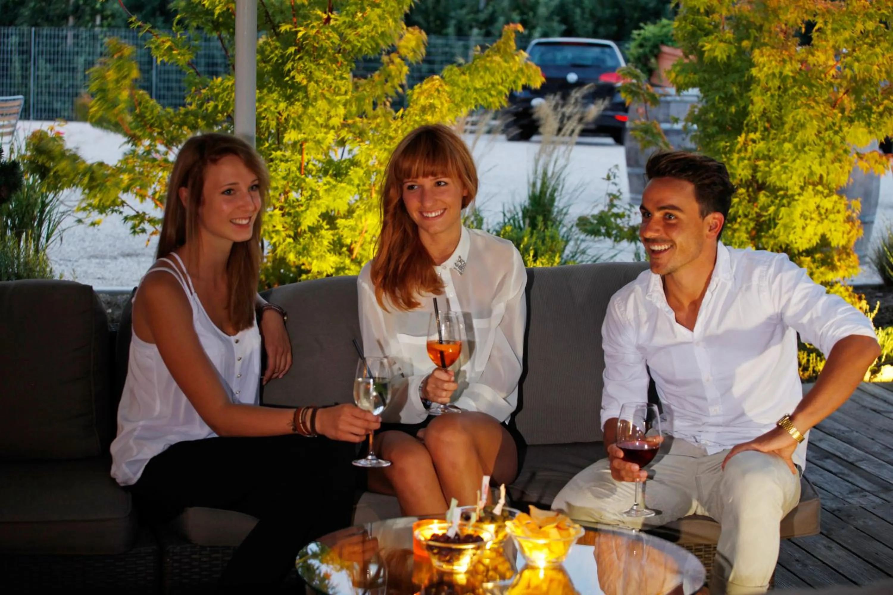 People in Hotel Raffl