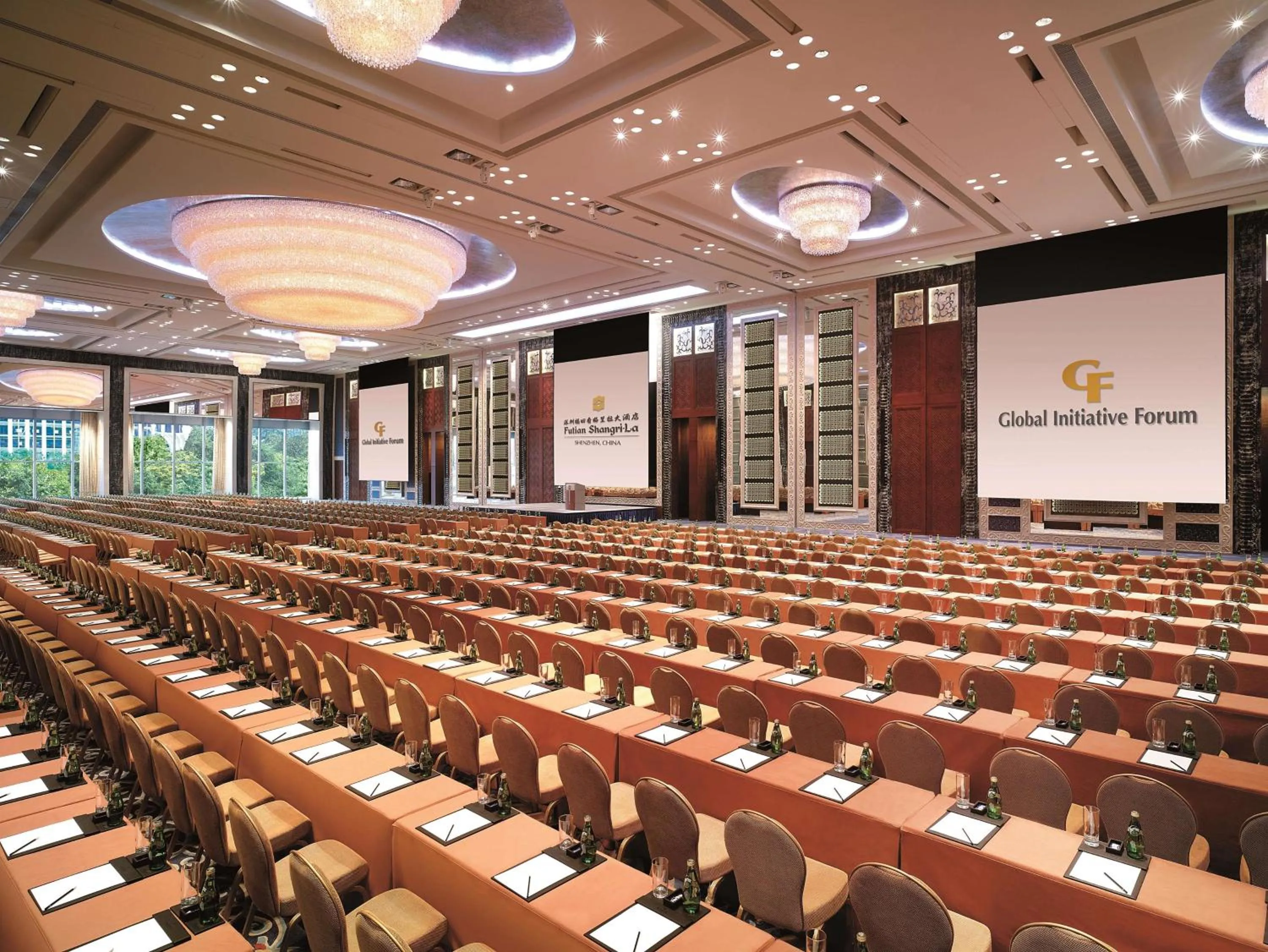 On site in Futian Shangri-La, Shenzhen