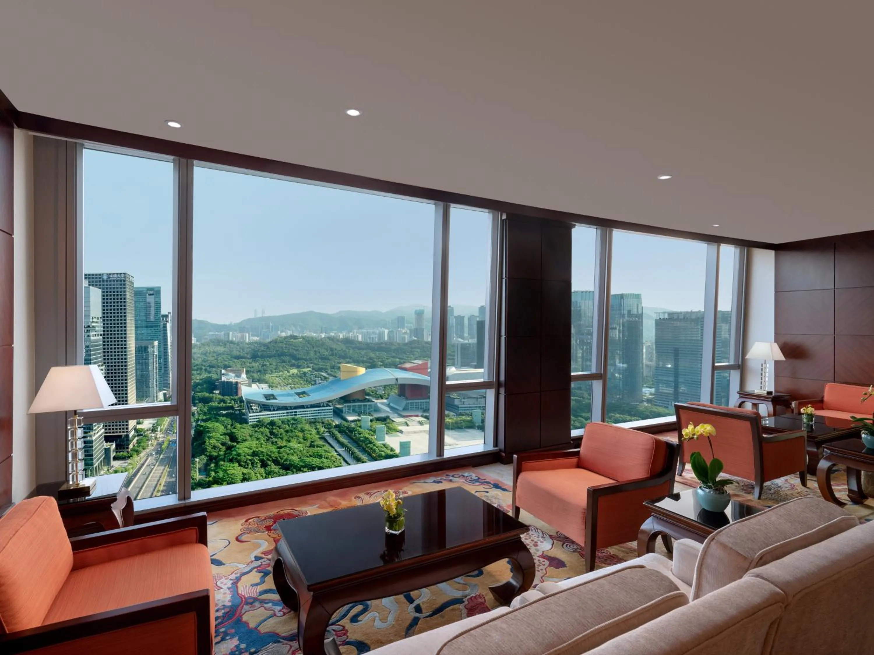 View (from property/room) in Futian Shangri-La, Shenzhen