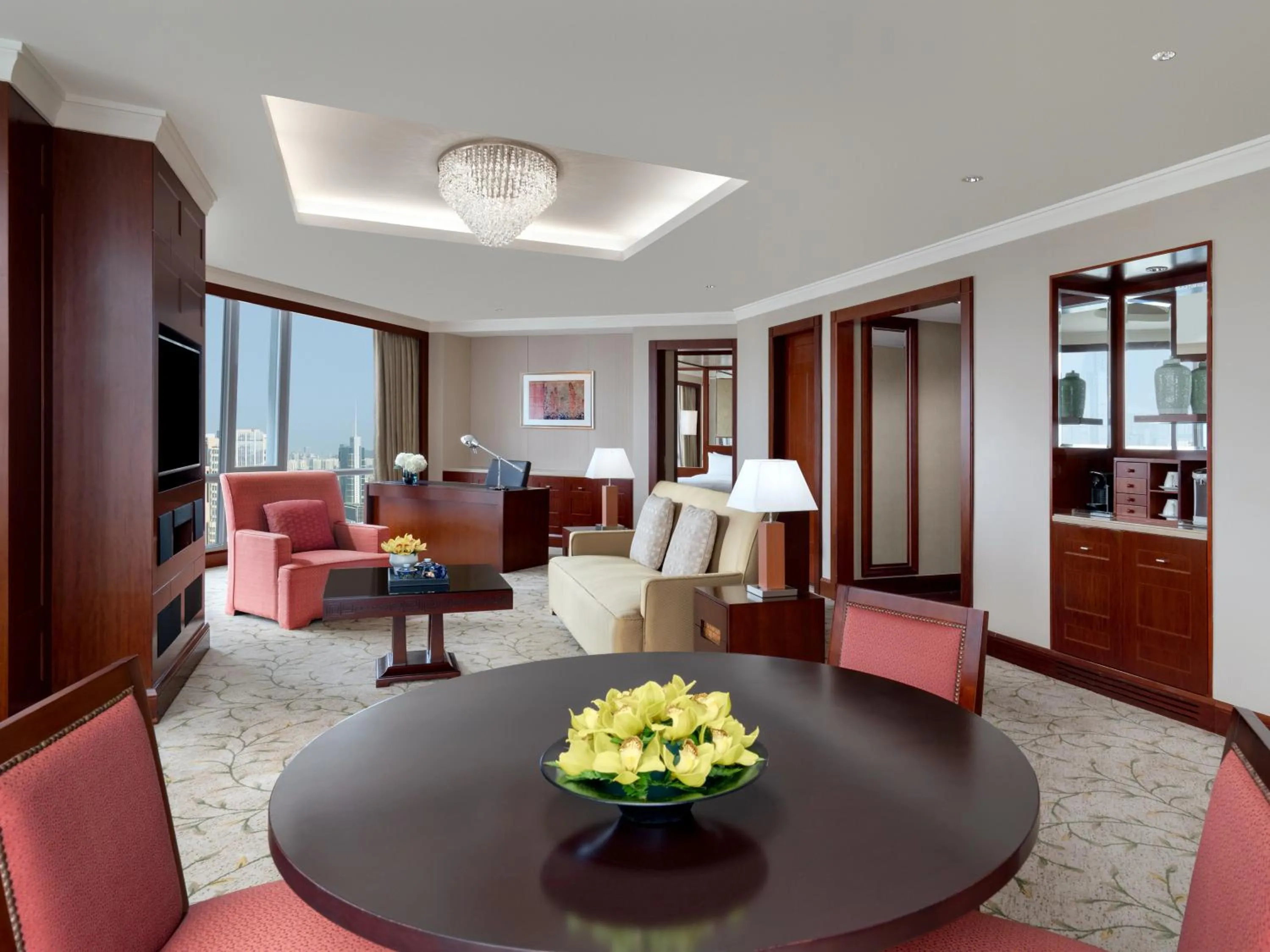 Living room in Futian Shangri-La, Shenzhen