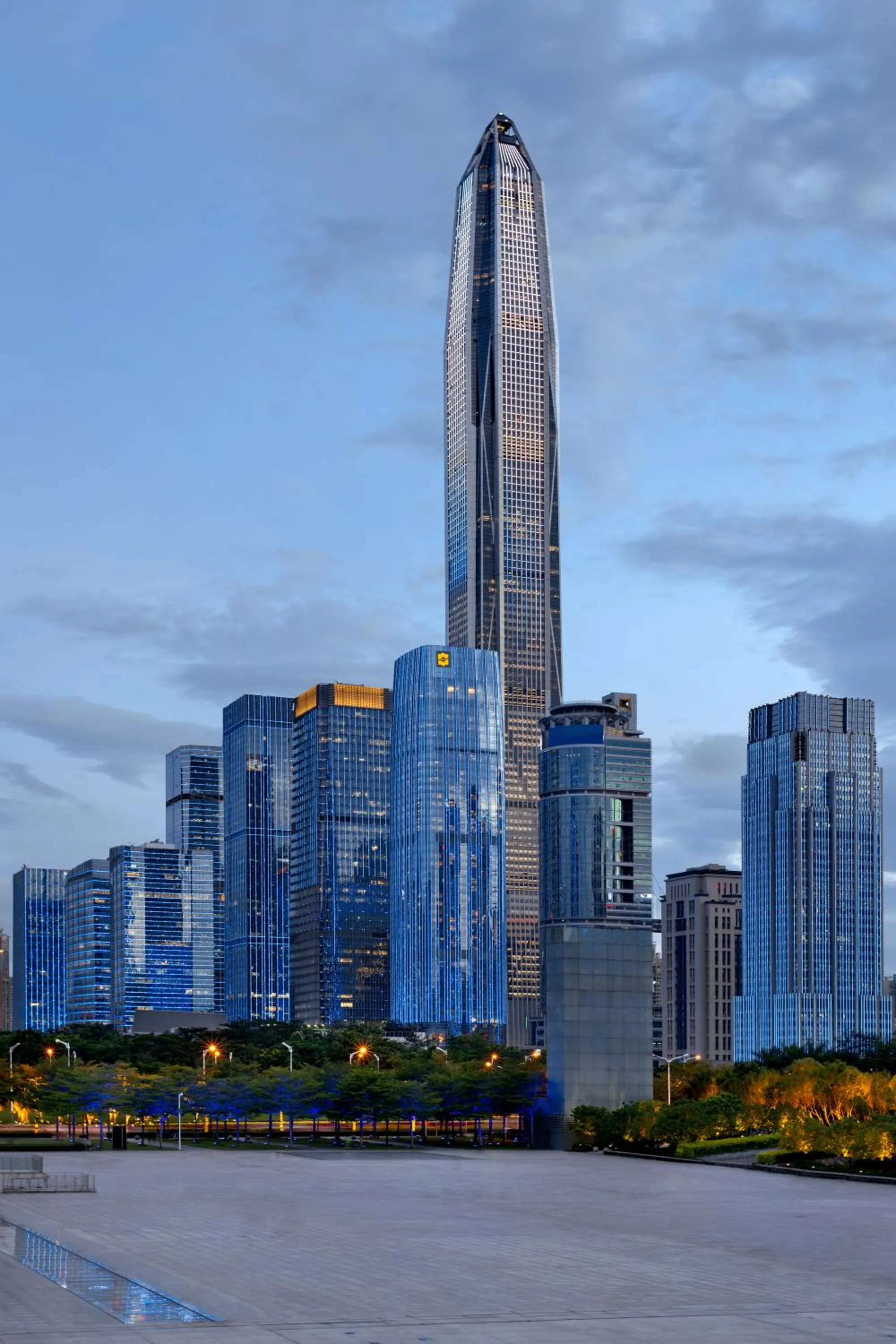 Nearby landmark in Futian Shangri-La, Shenzhen