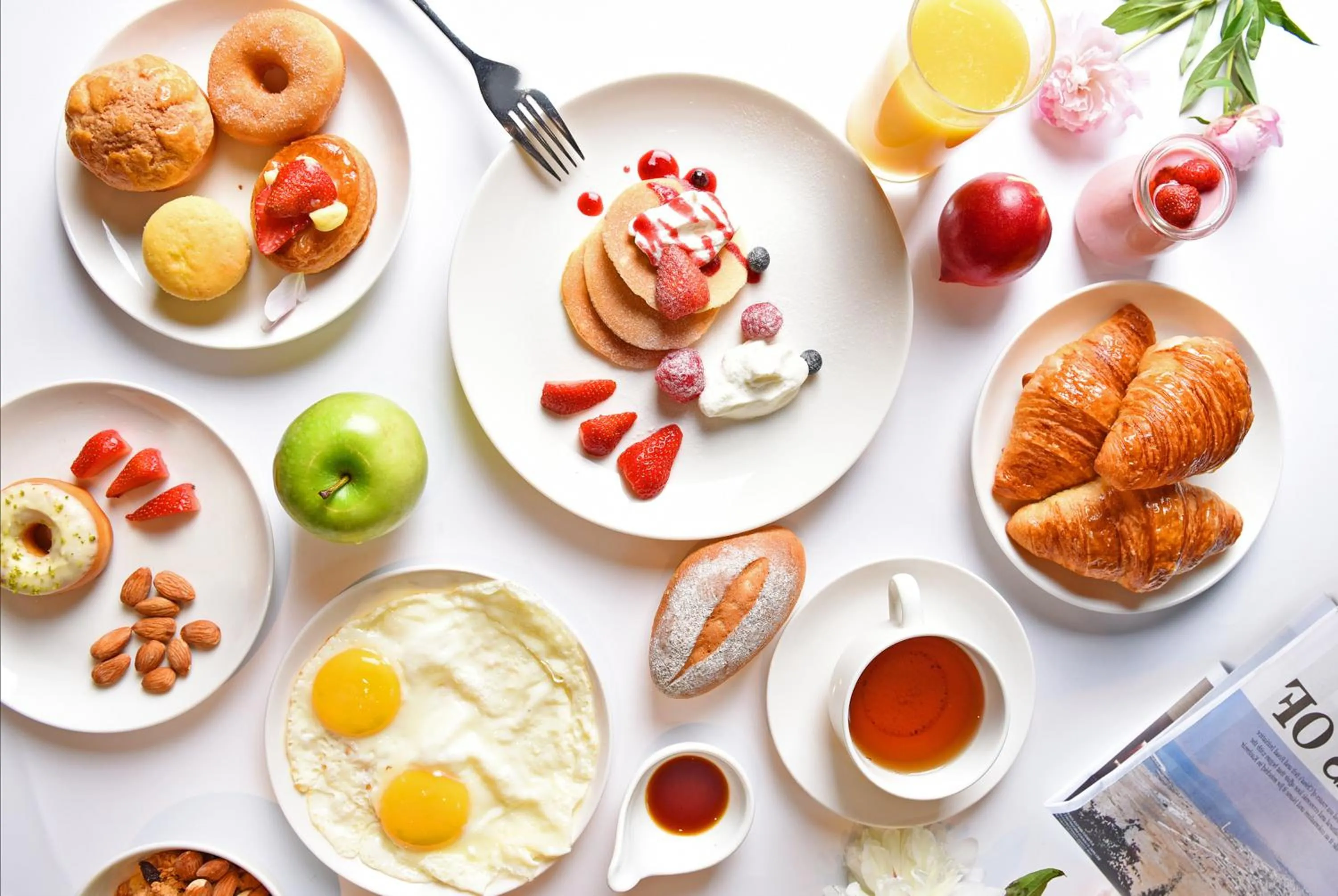 Buffet breakfast in Futian Shangri-La, Shenzhen