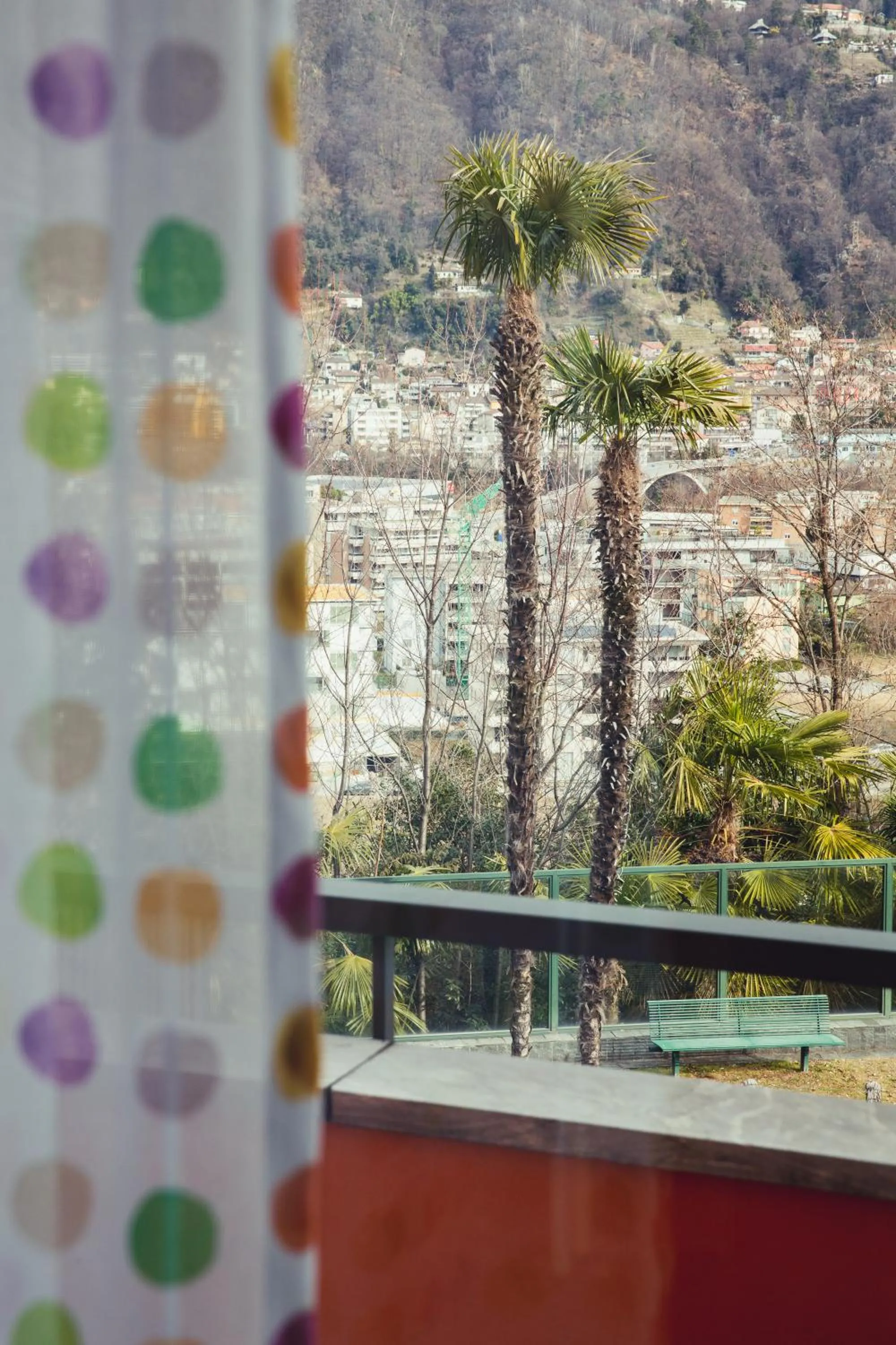 Garden view in B&B Toblerina