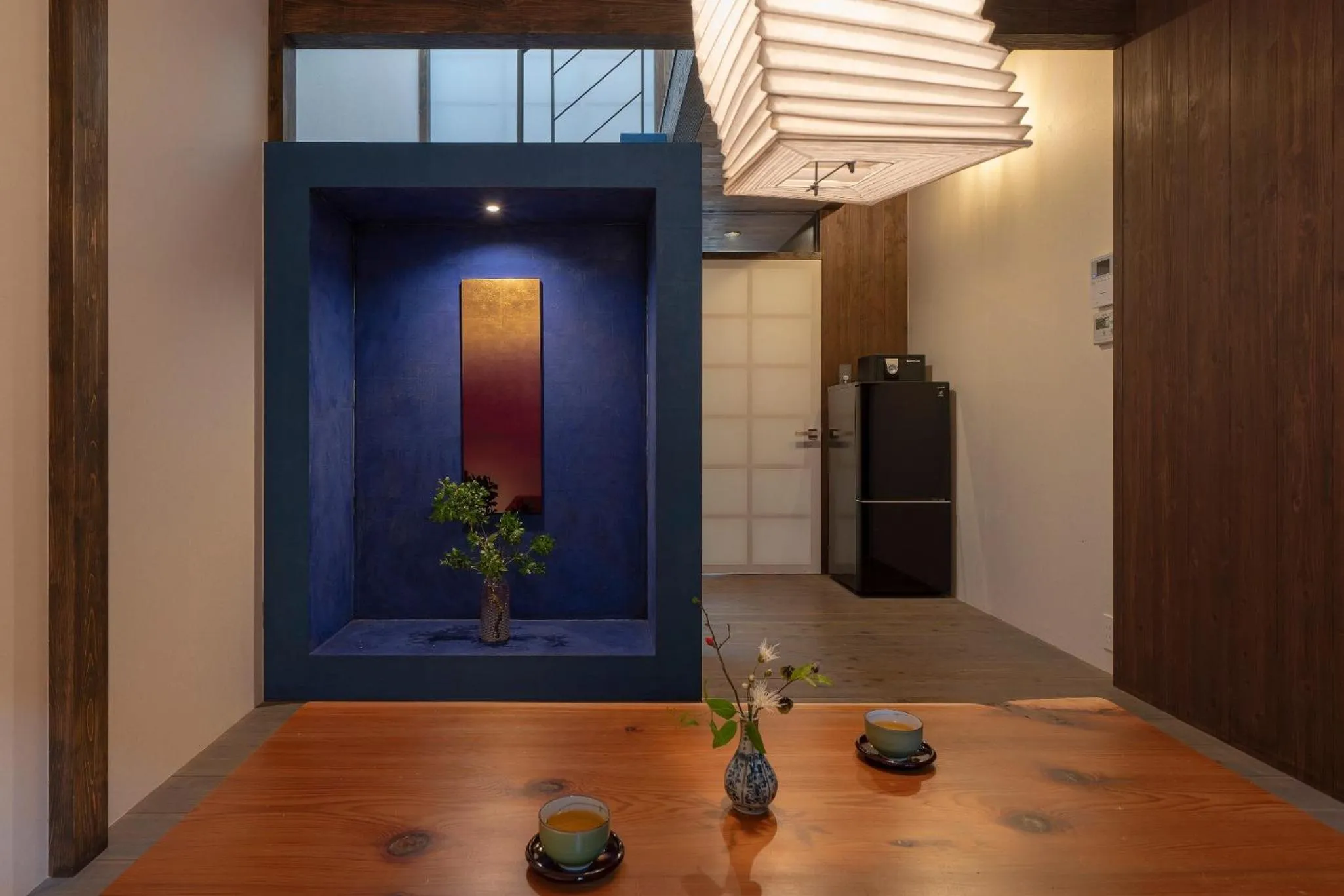 Living room in Akebono an Machiya House