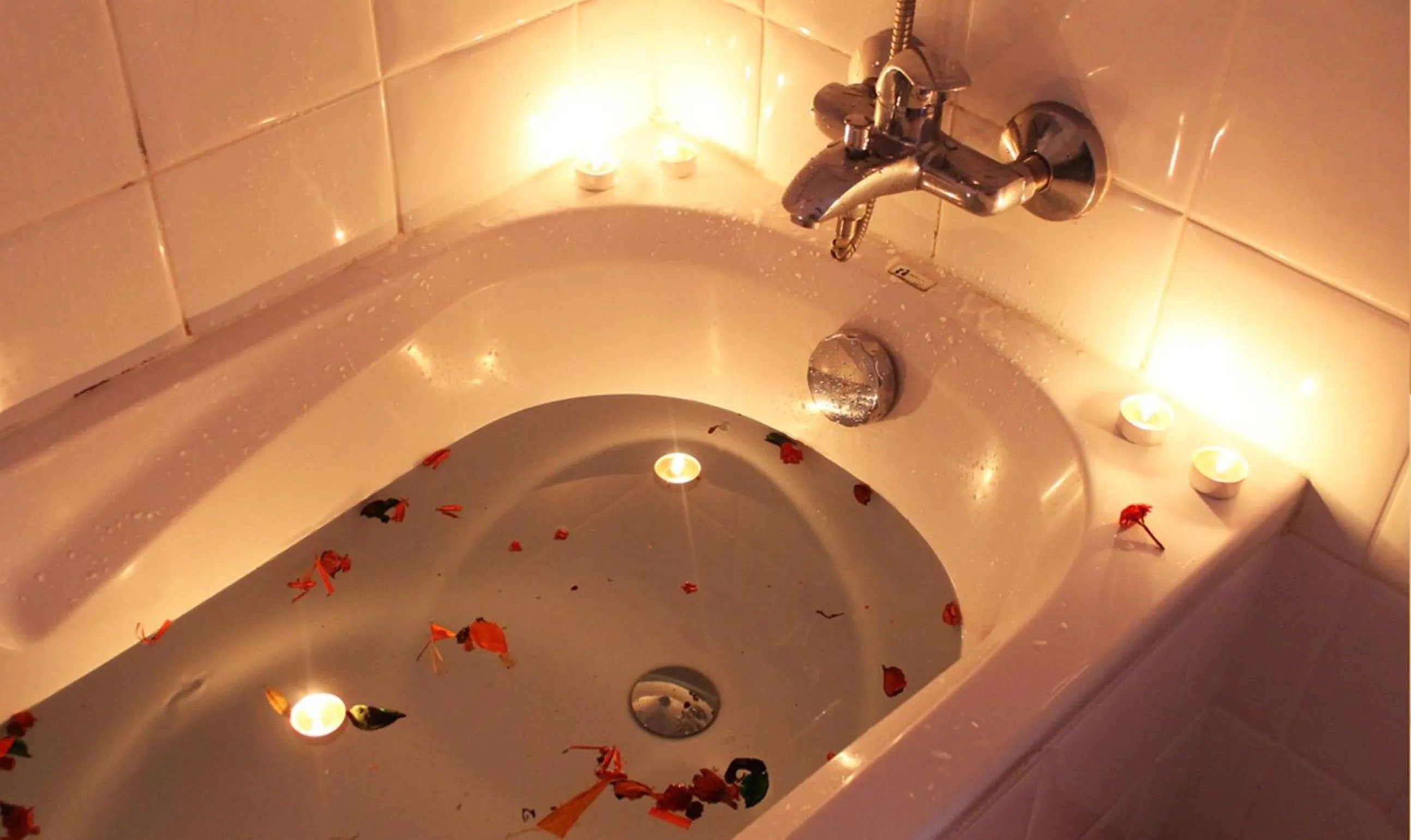 Bathroom in Oasis Beach Apartments