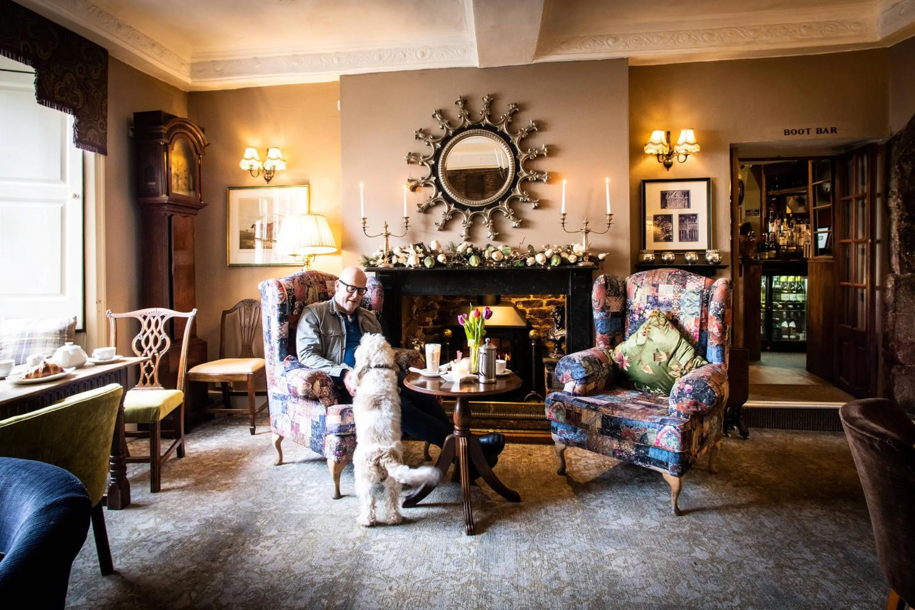 Lounge or bar in Luttrell Arms