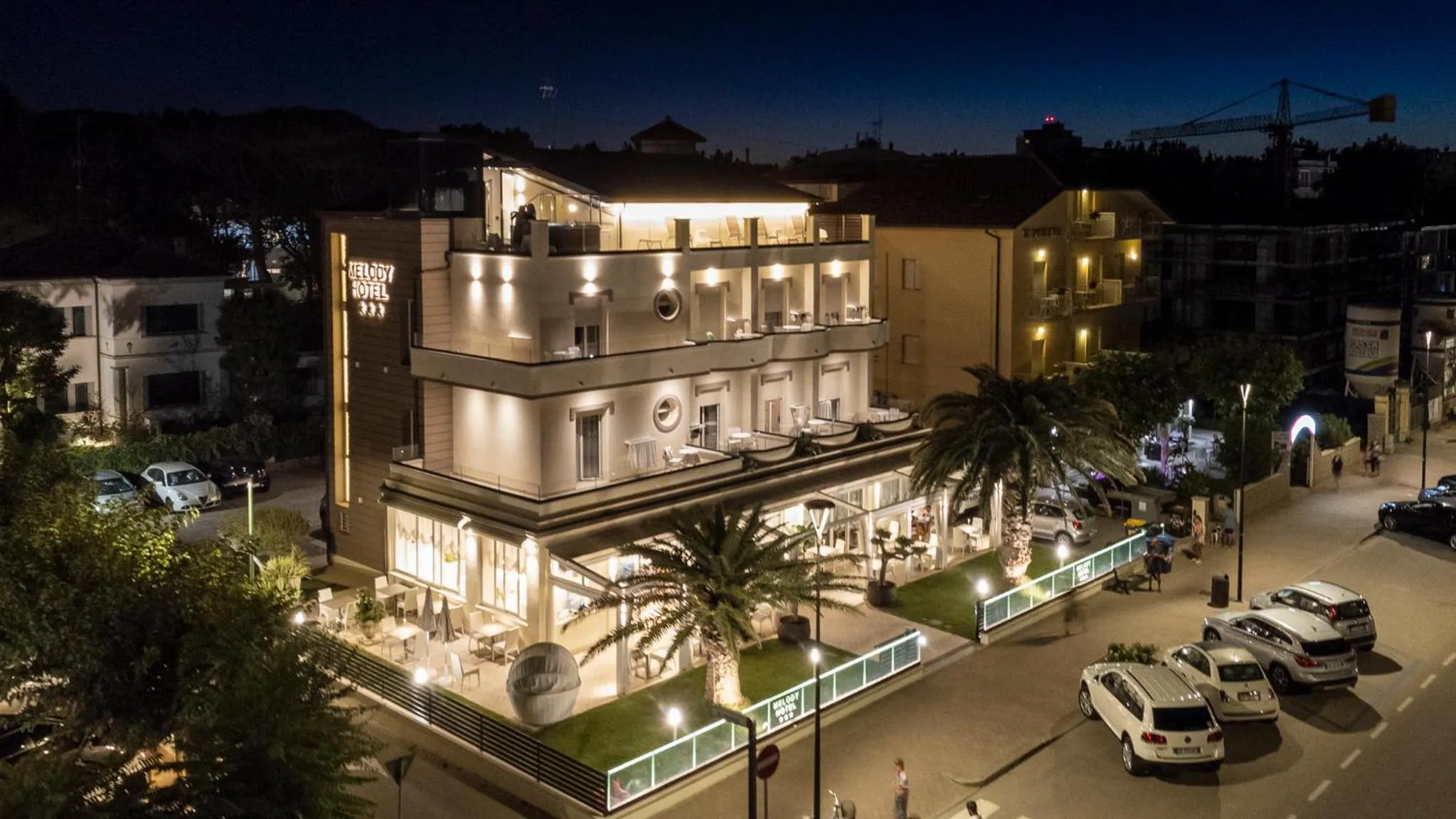 Property building in Melody Hotel