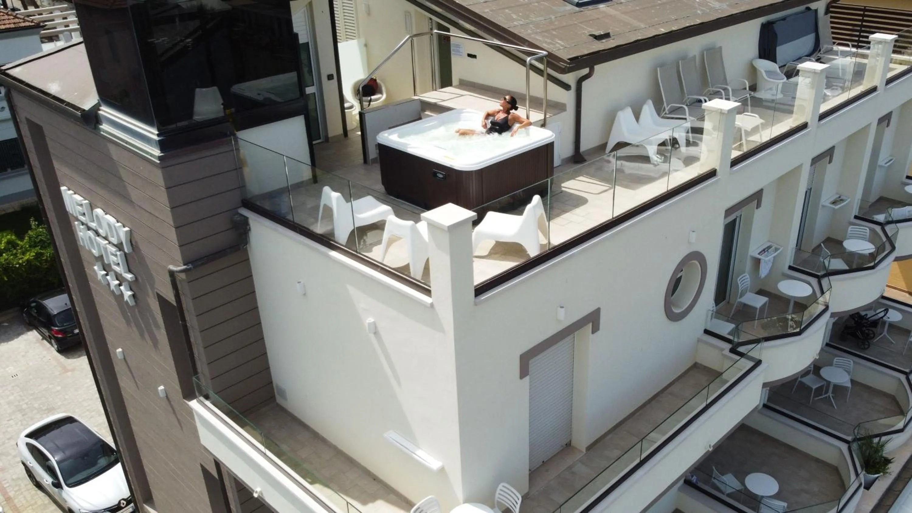 Property building in Melody Hotel