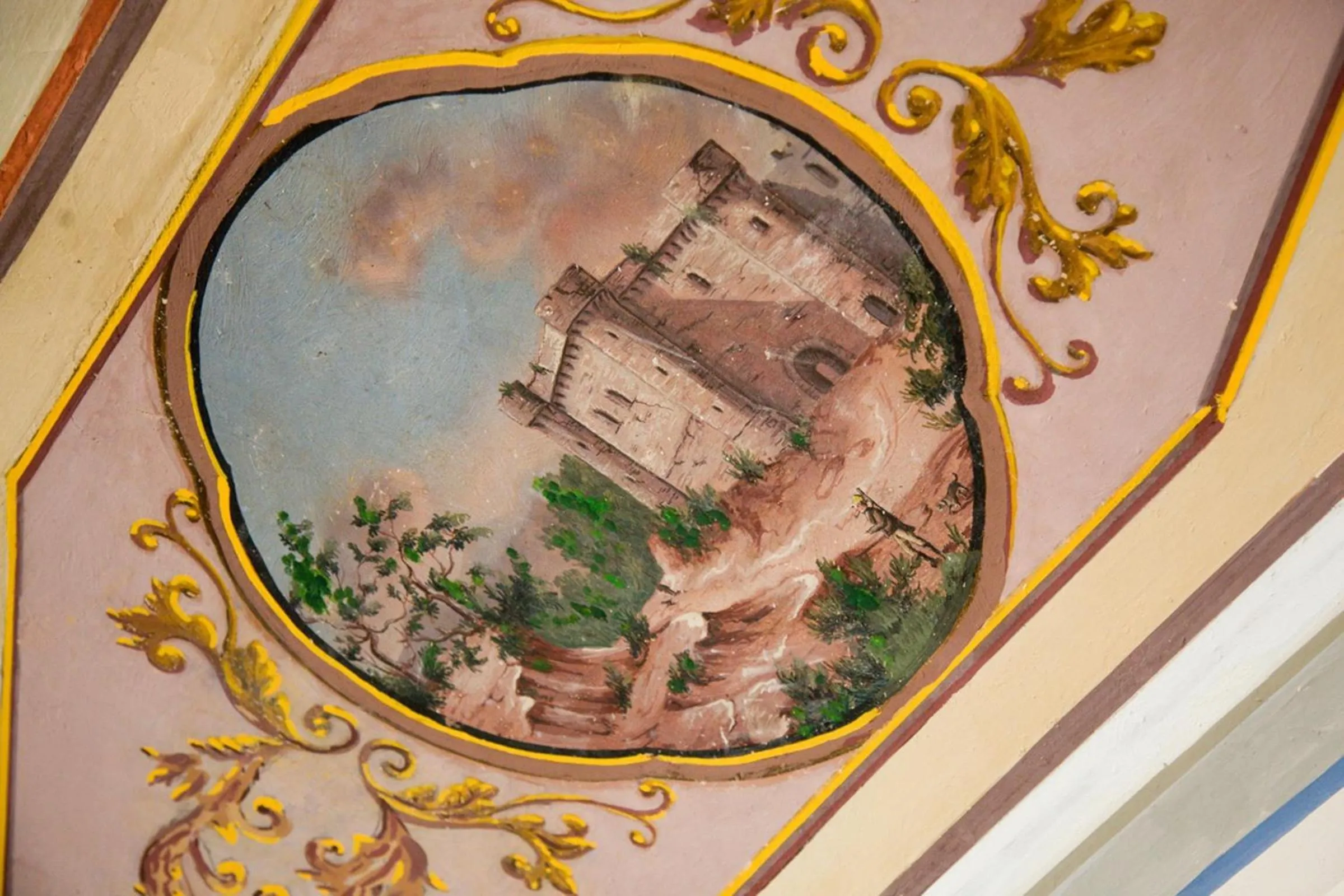 Decorative detail in Il Vicolo Relais