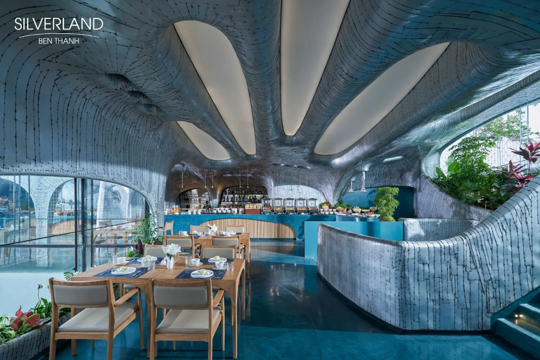 Buffet breakfast in Silverland Bến Thành