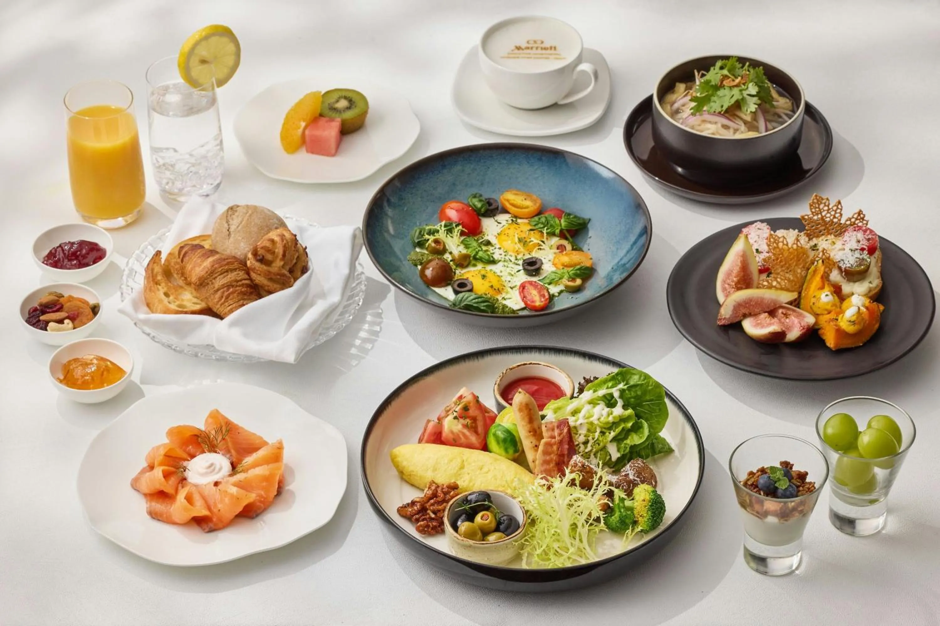 Breakfast in Marriott Executive Apartment Seoul