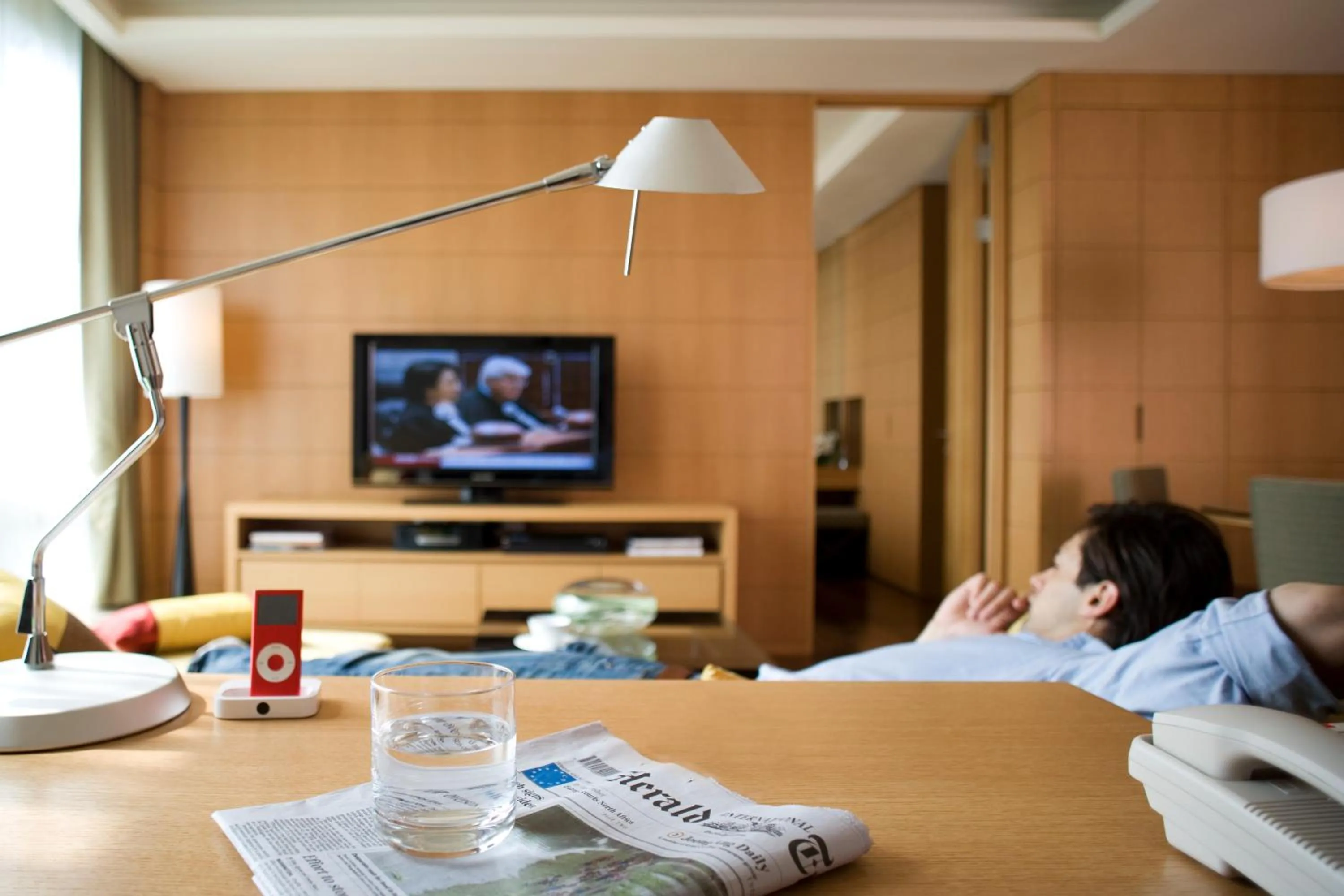 Living room in Marriott Executive Apartment Seoul