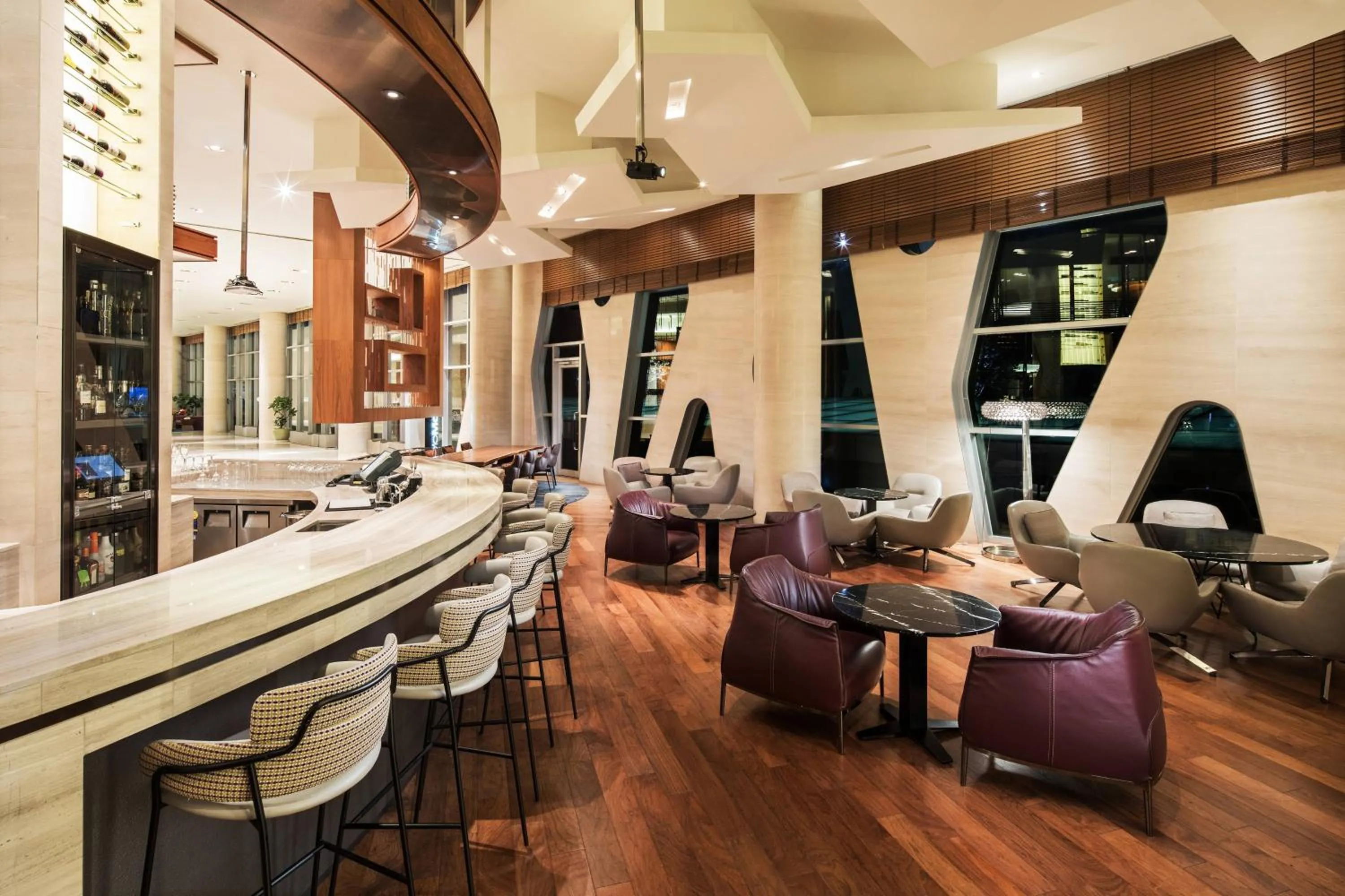 Lounge or bar in Courtyard By Marriott Seoul Times Square