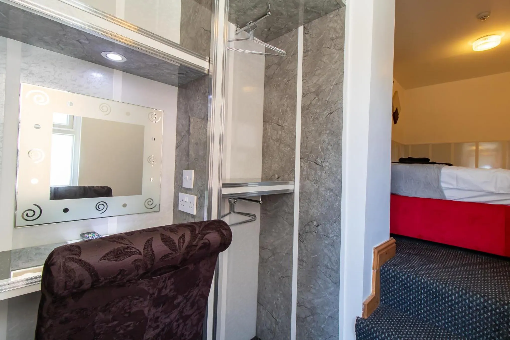 Bathroom in OYO The Bentleys Hotel