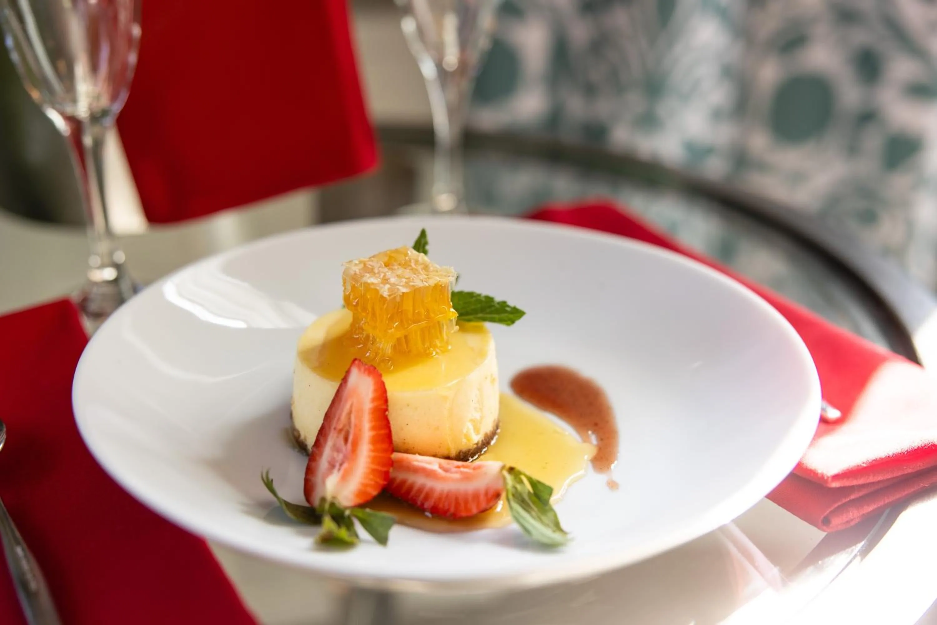 Food close-up in The Centennial Hotel