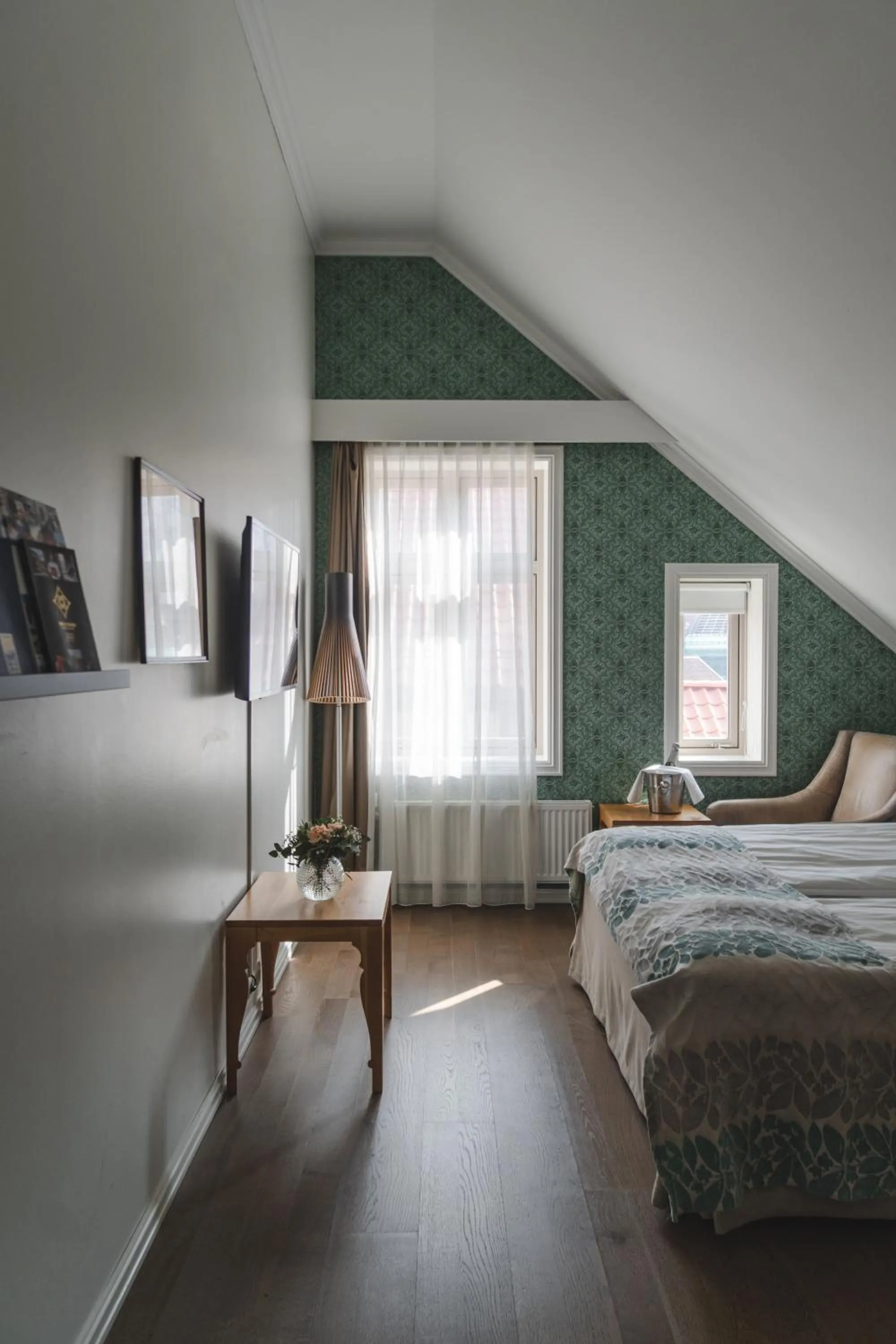 Photo of the whole room, Bed in Grand Hotel Egersund