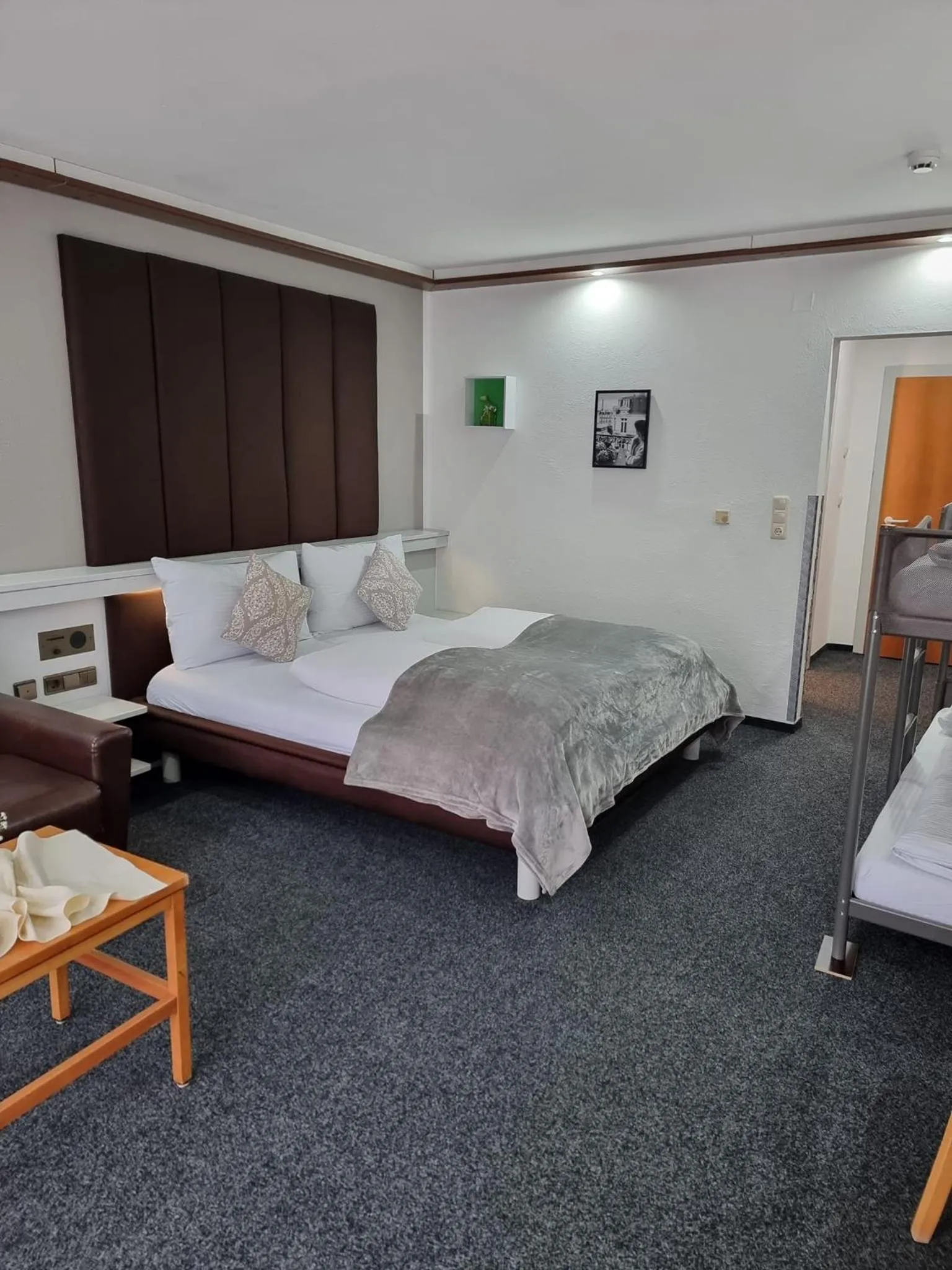 Bedroom, Bed in Haiminger Hof