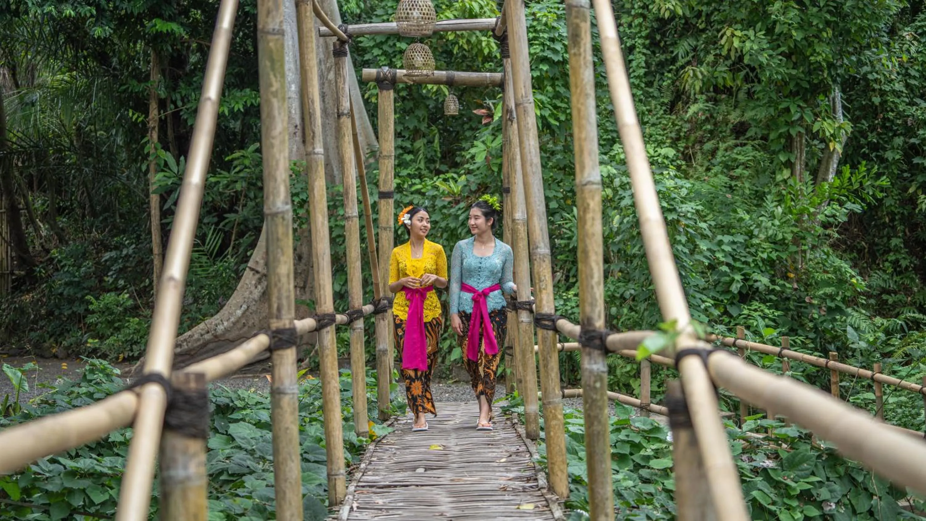 Natural landscape in Villa Canggu by Plataran