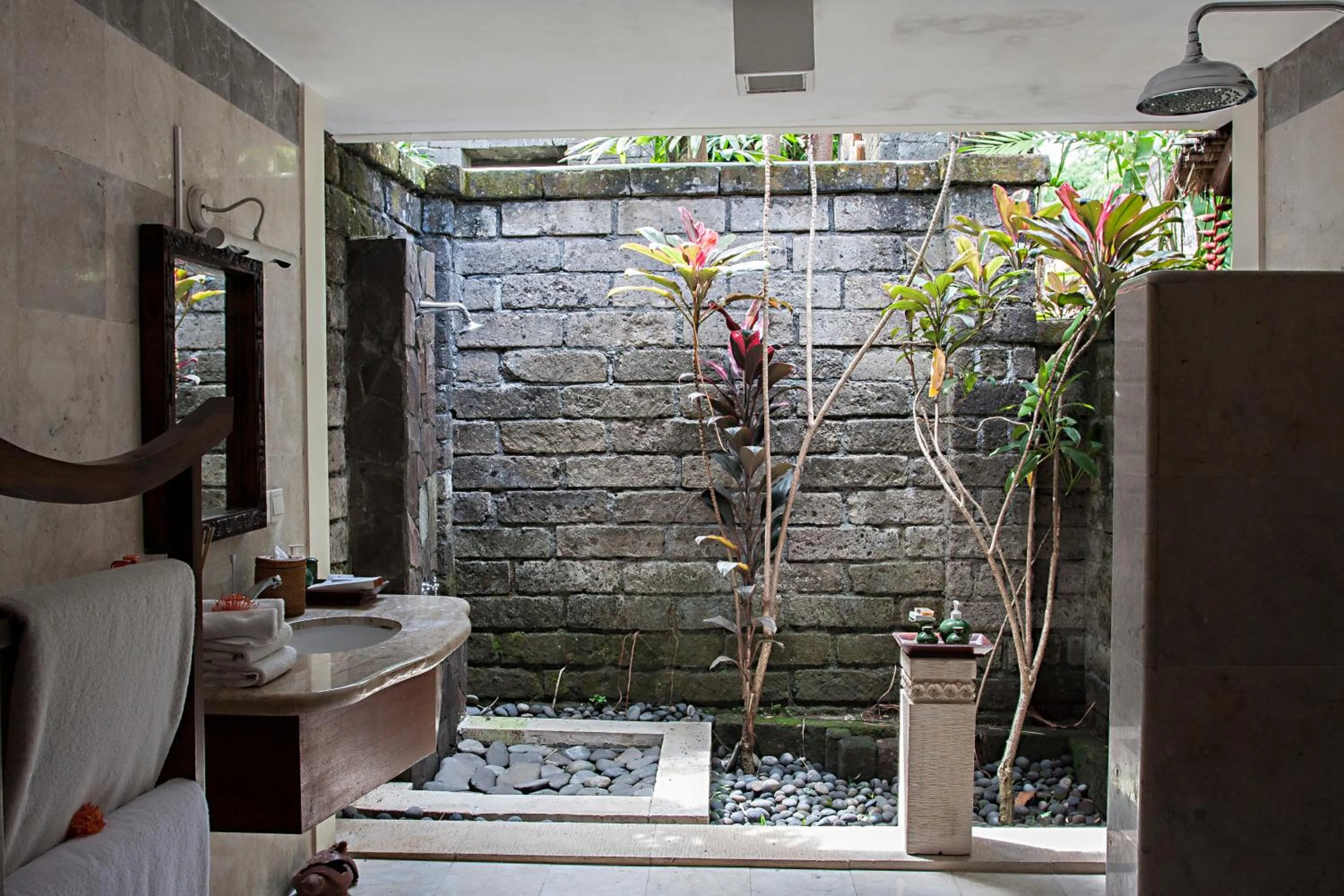 Shower in Villa Canggu by Plataran