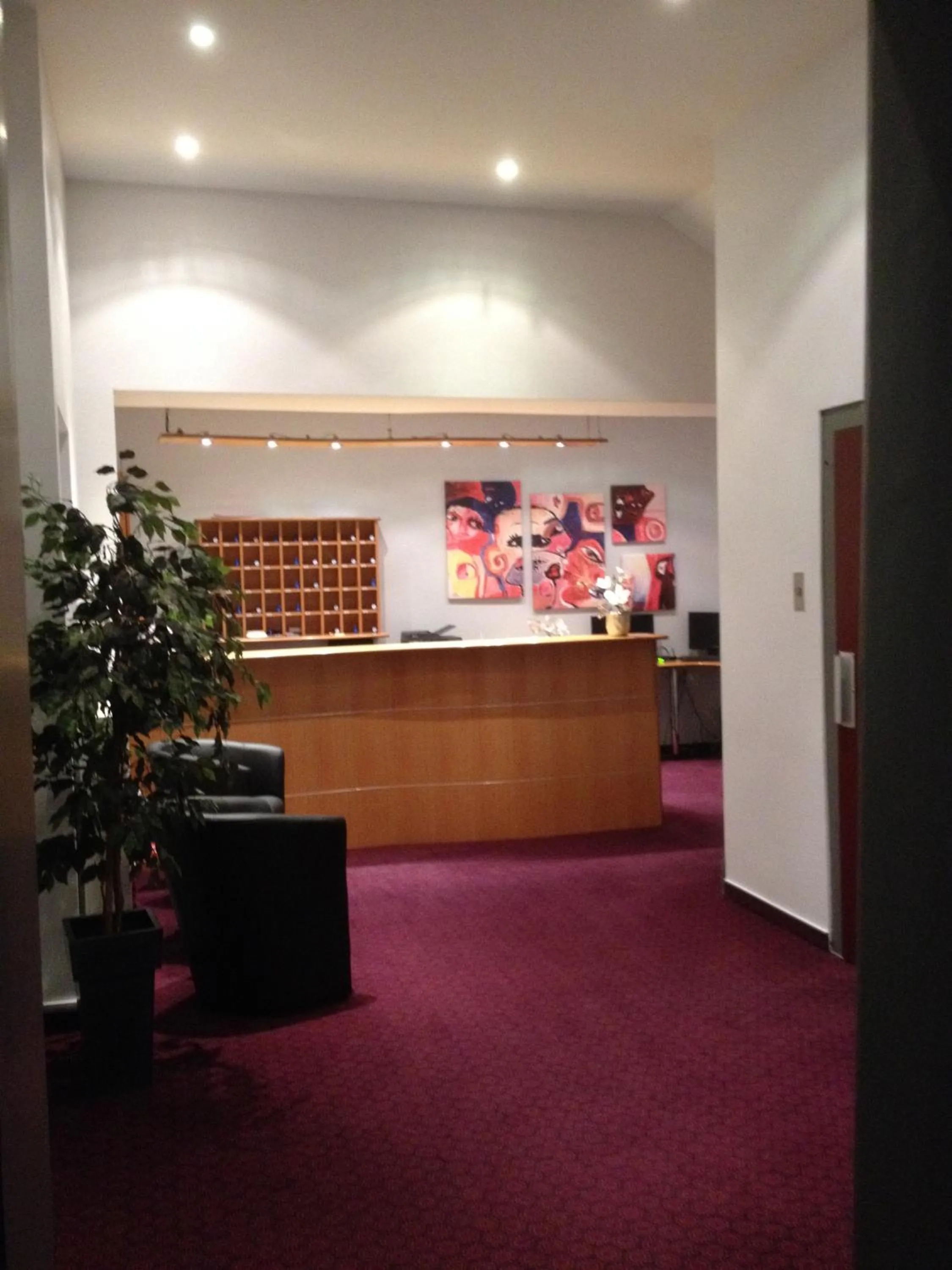 Lobby or reception in Amadeus Hotel