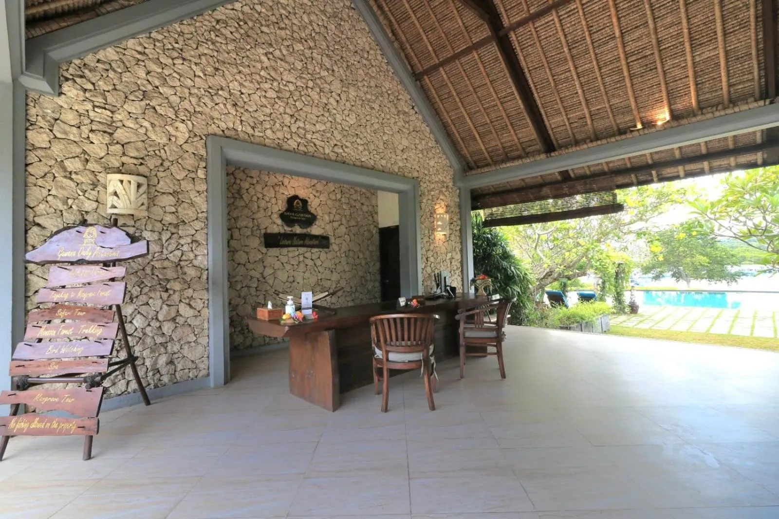 Lobby or reception in Naya Gawana Resort & Spa