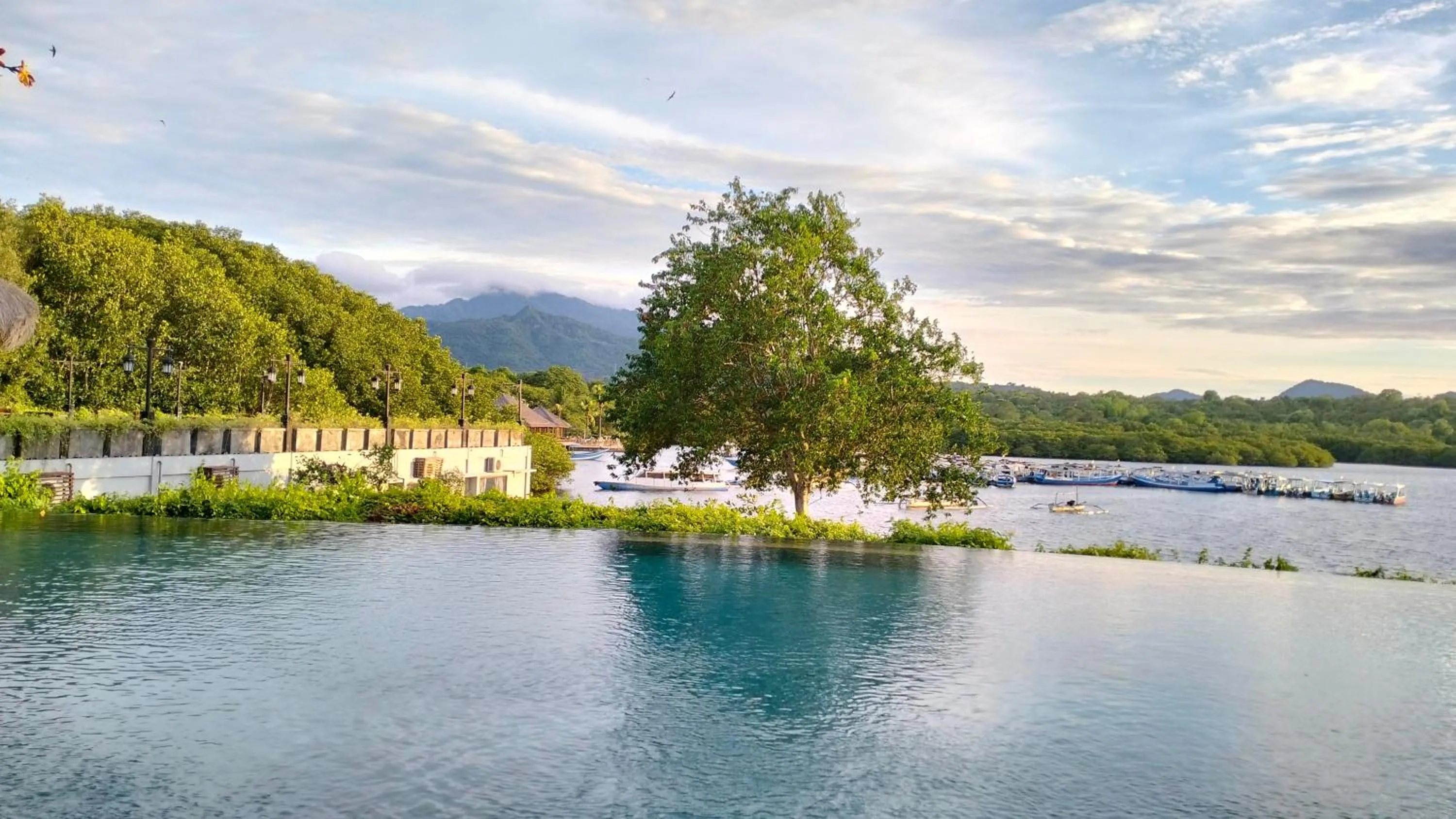 Swimming pool in Naya Gawana Resort & Spa