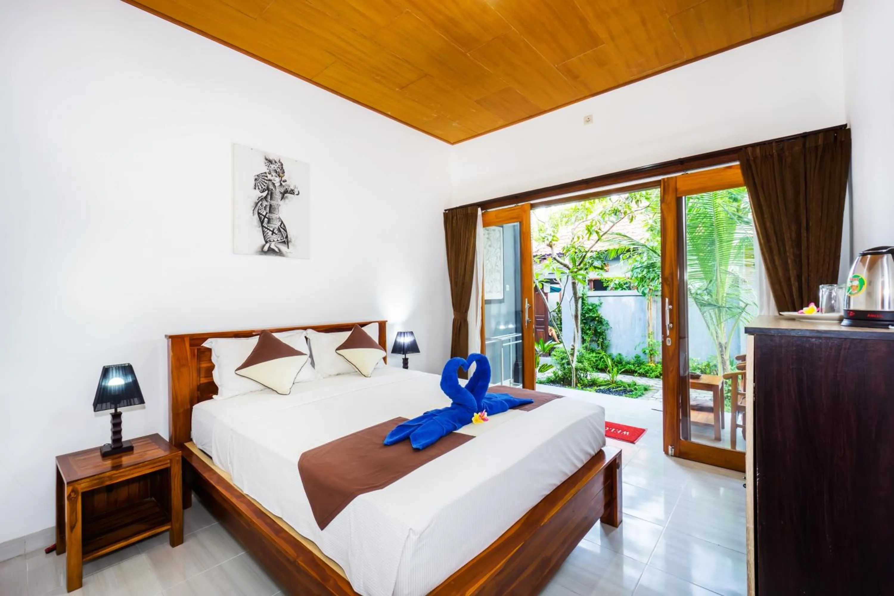 Bedroom, Bed in Nusa Bagus Homestay Lembongan