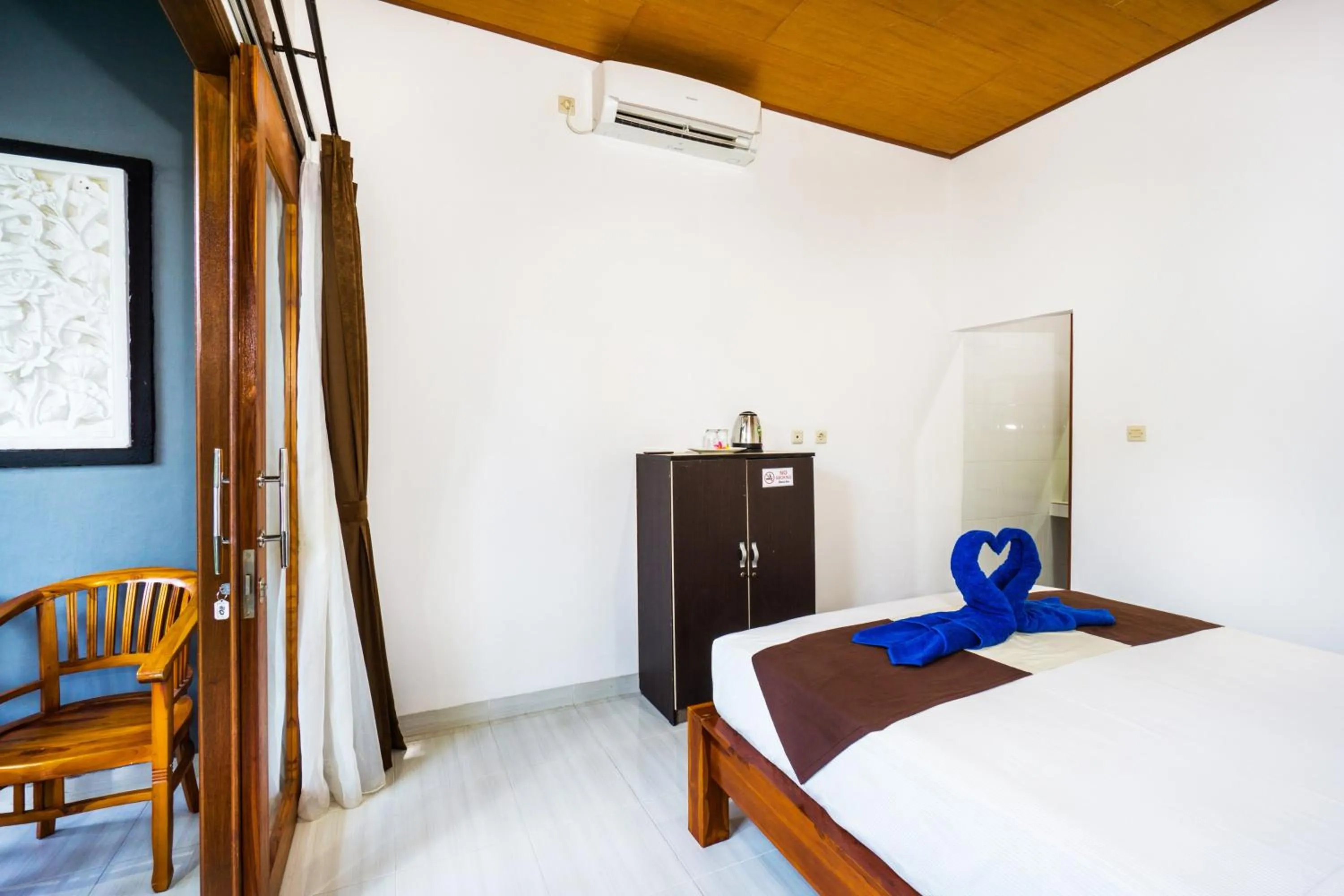 Bedroom, Bed in Nusa Bagus Homestay Lembongan