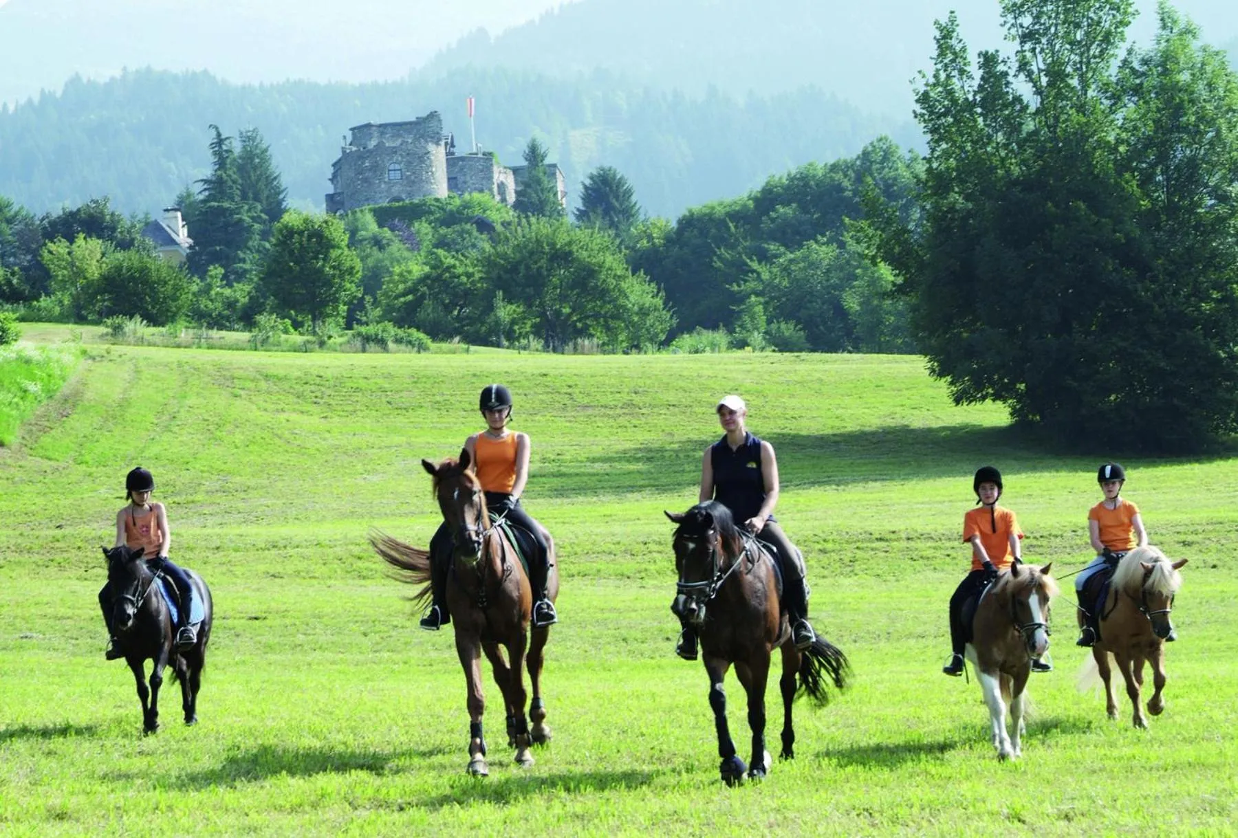 Horse-riding in Strandhotel Pichler