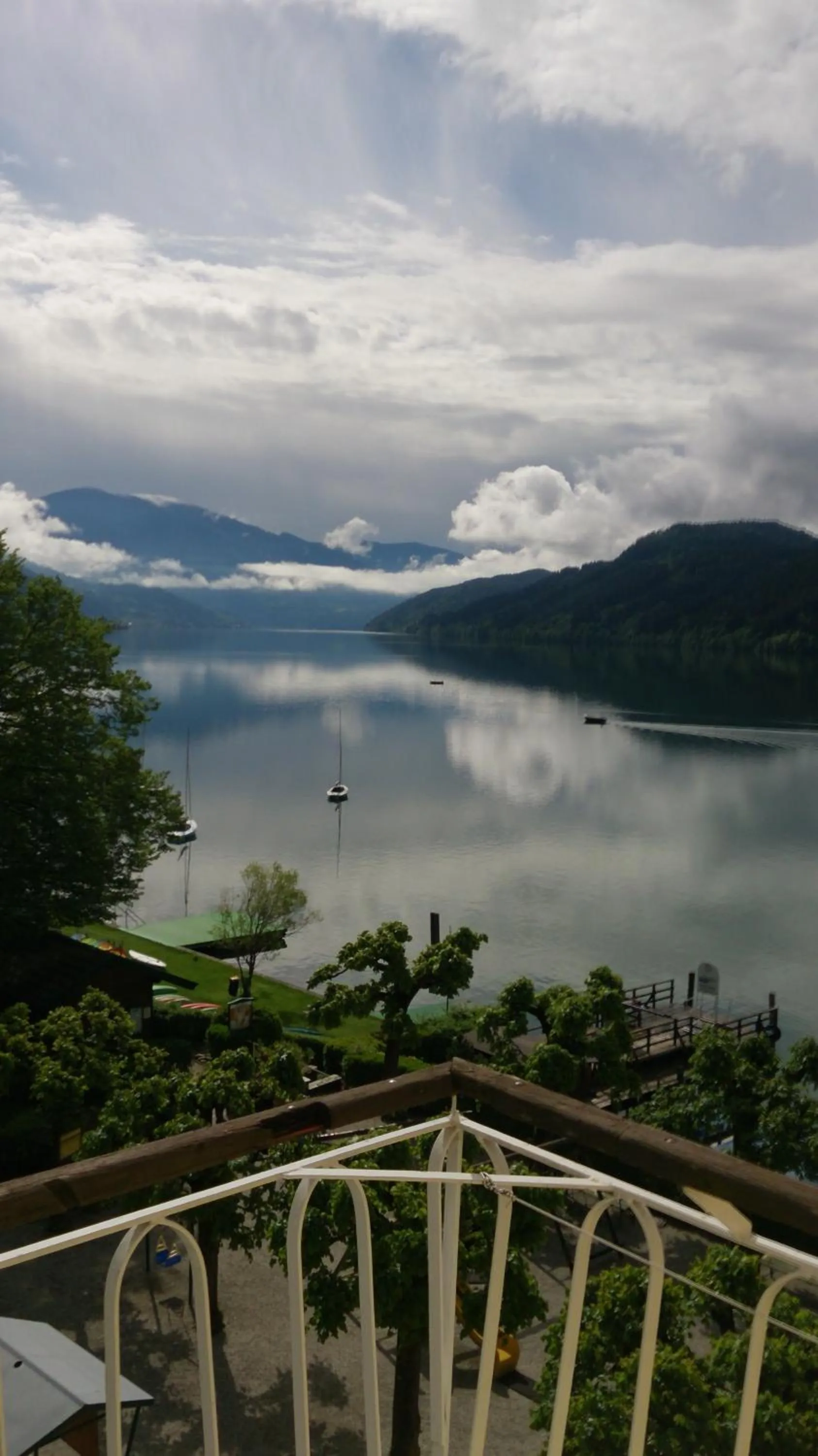 View (from property/room) in Strandhotel Pichler