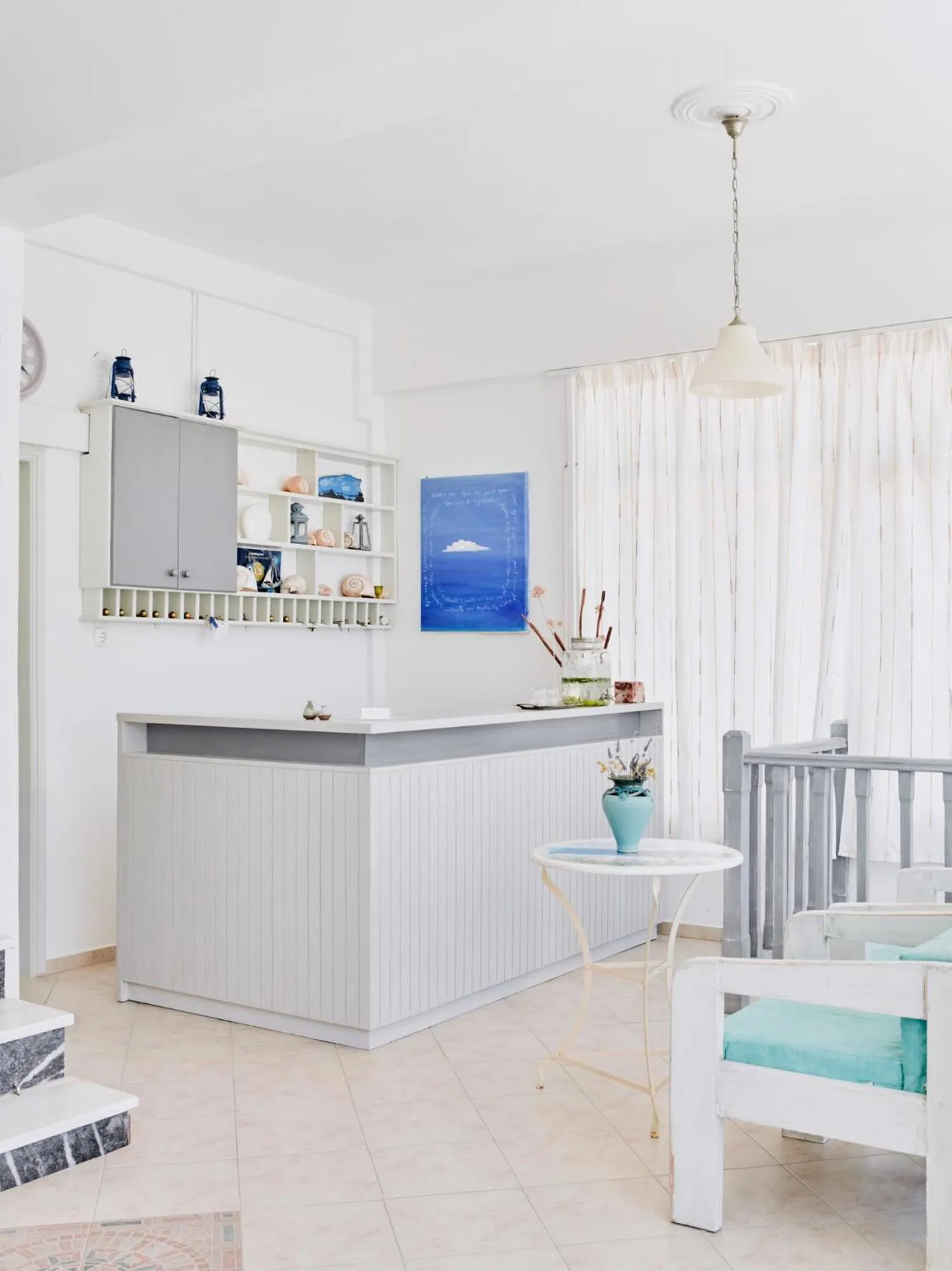 Lobby or reception in Londos Hotel