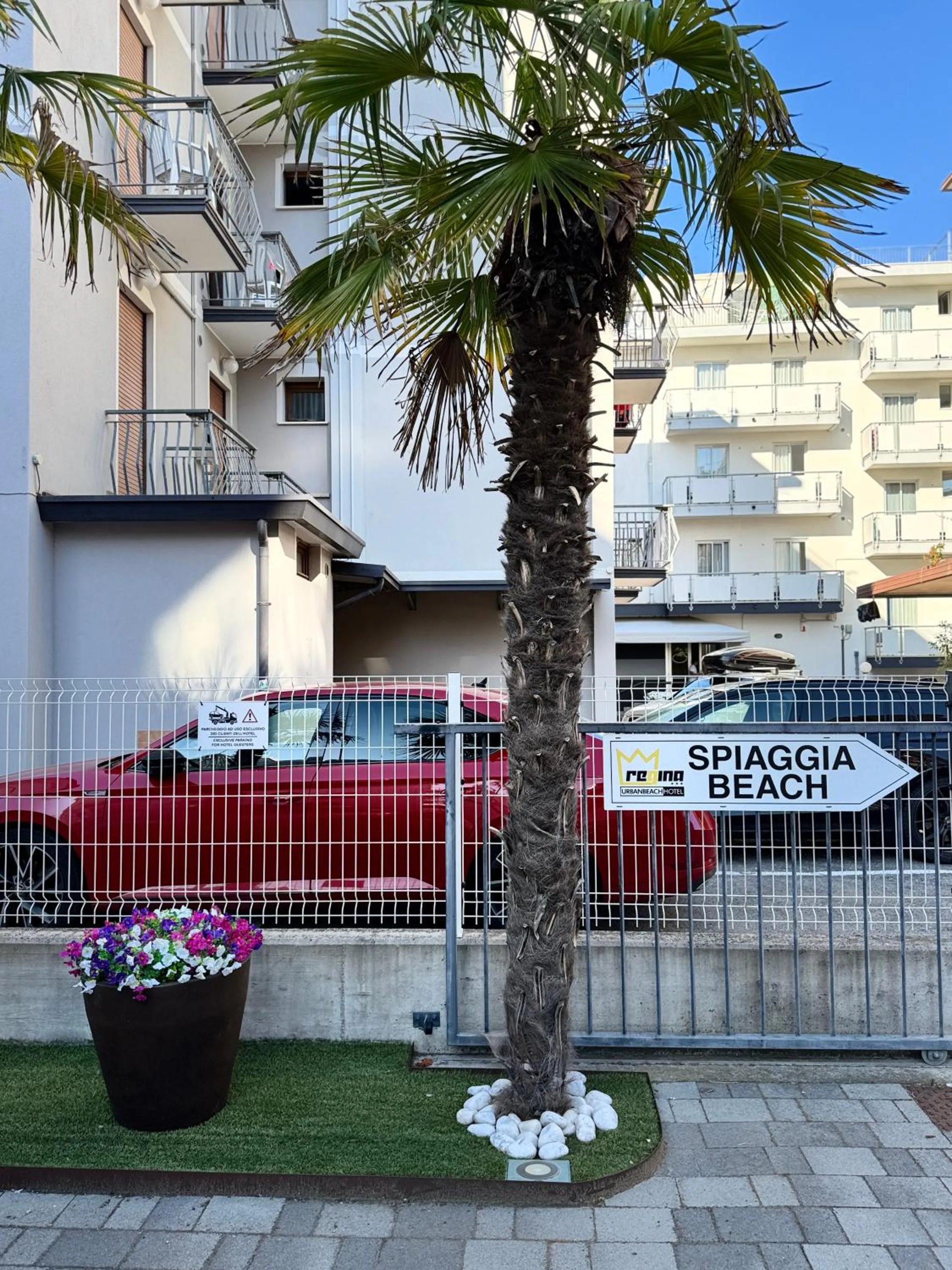 Decorative detail in Regina Urban Beach Hotel