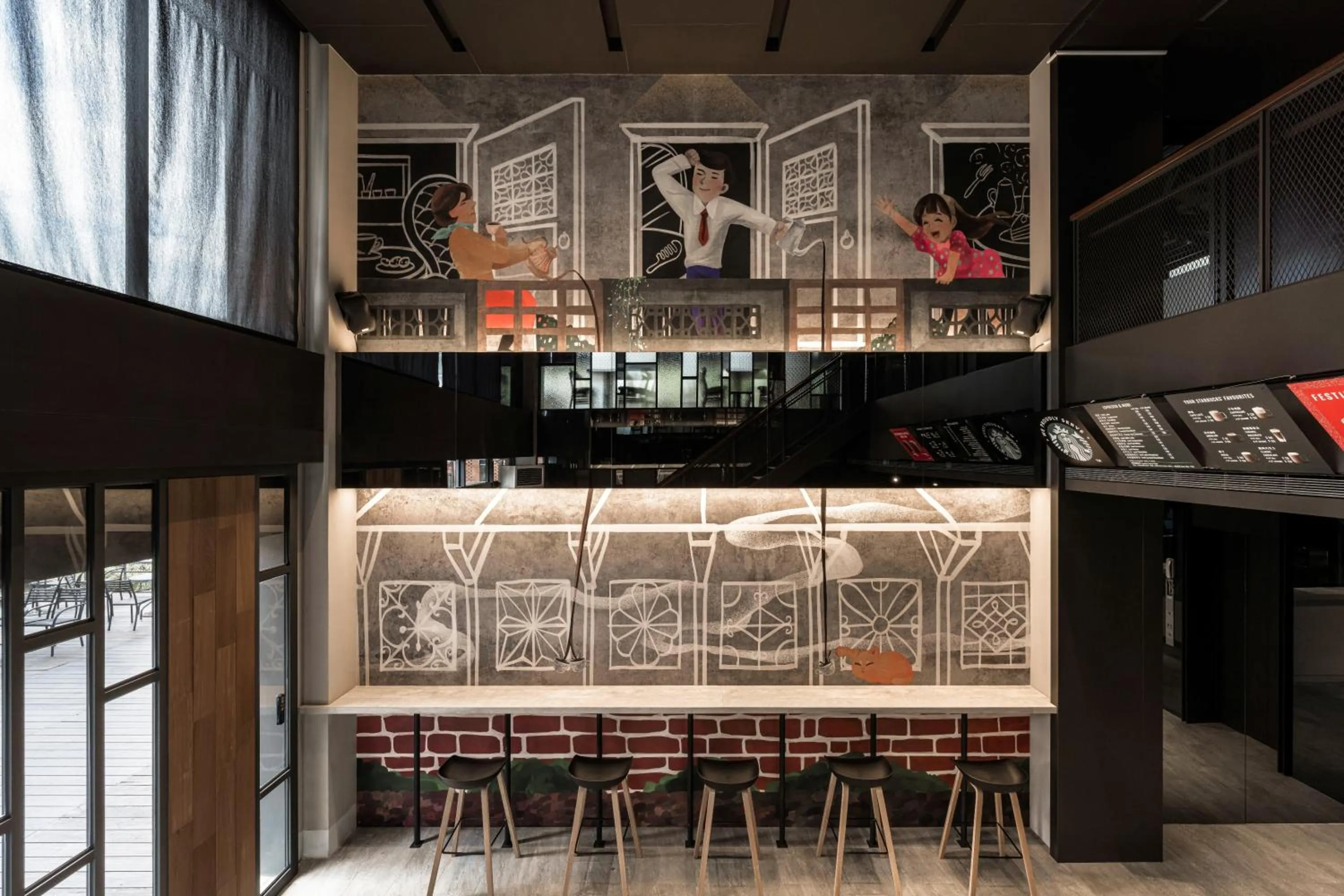 Restaurant/places to eat in The Moment Hotel Yilan by Lakeshore