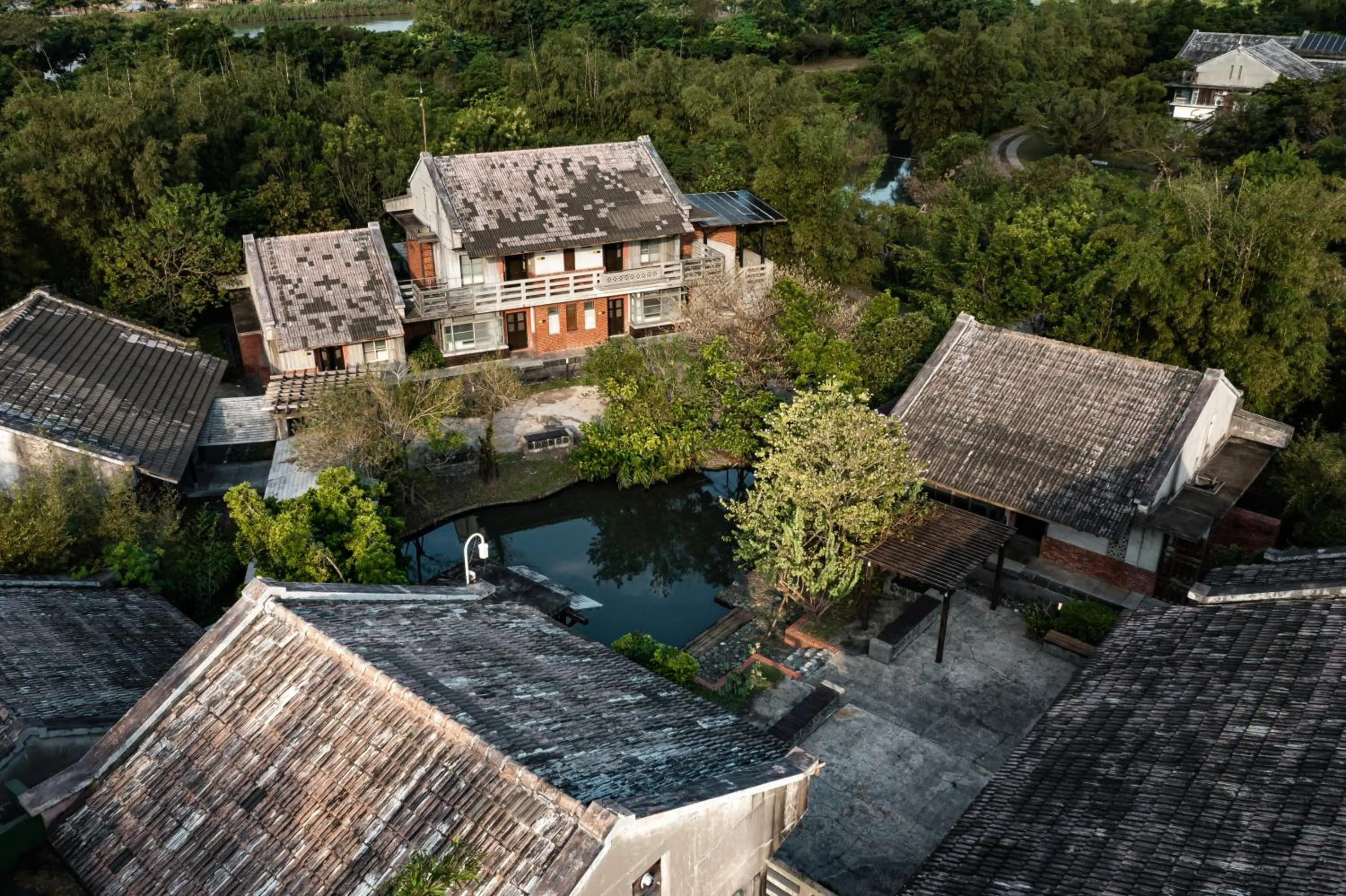 Property building in The Moment Hotel Yilan by Lakeshore