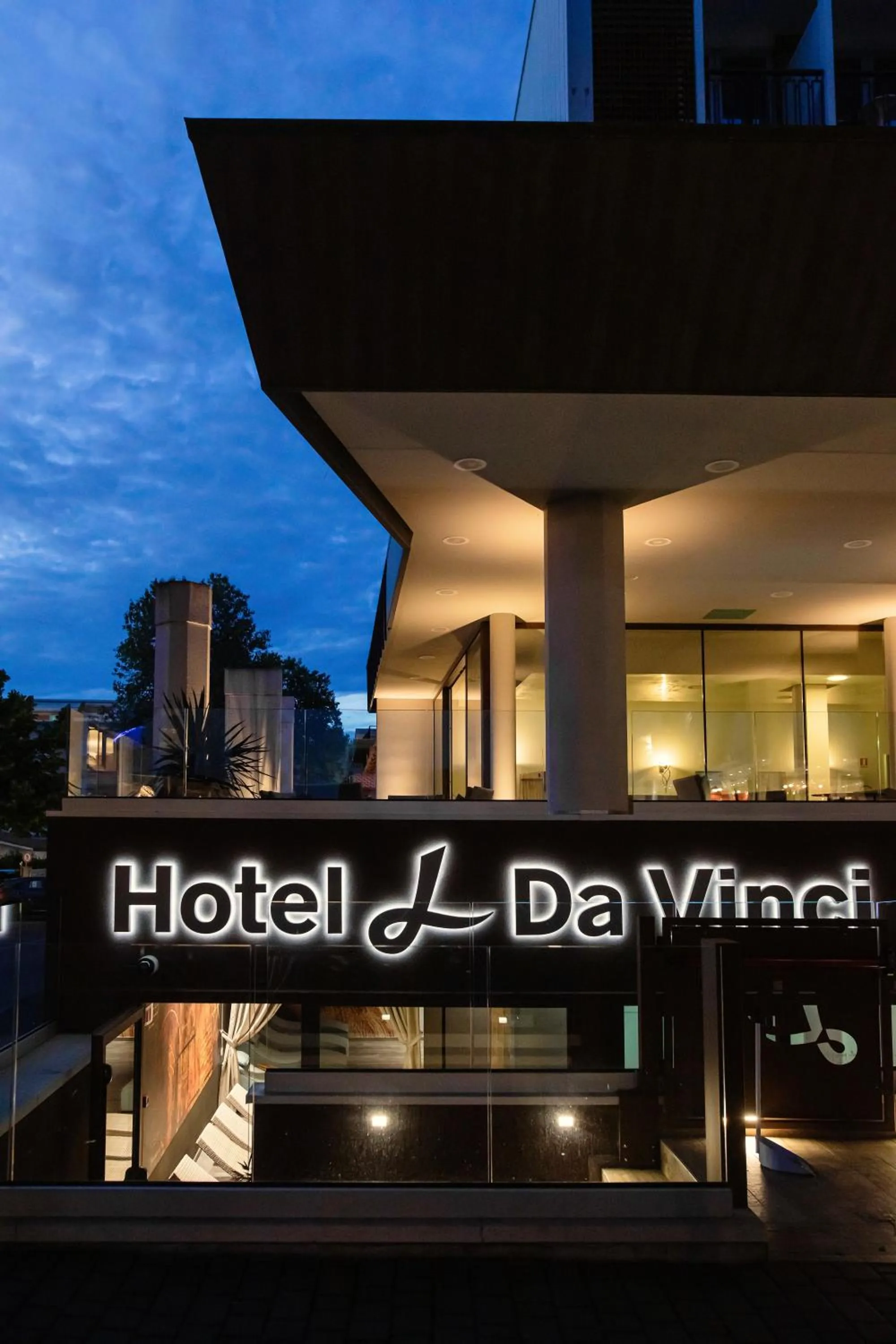 Balcony/Terrace in Hotel Leonardo Da Vinci Wellness SPA