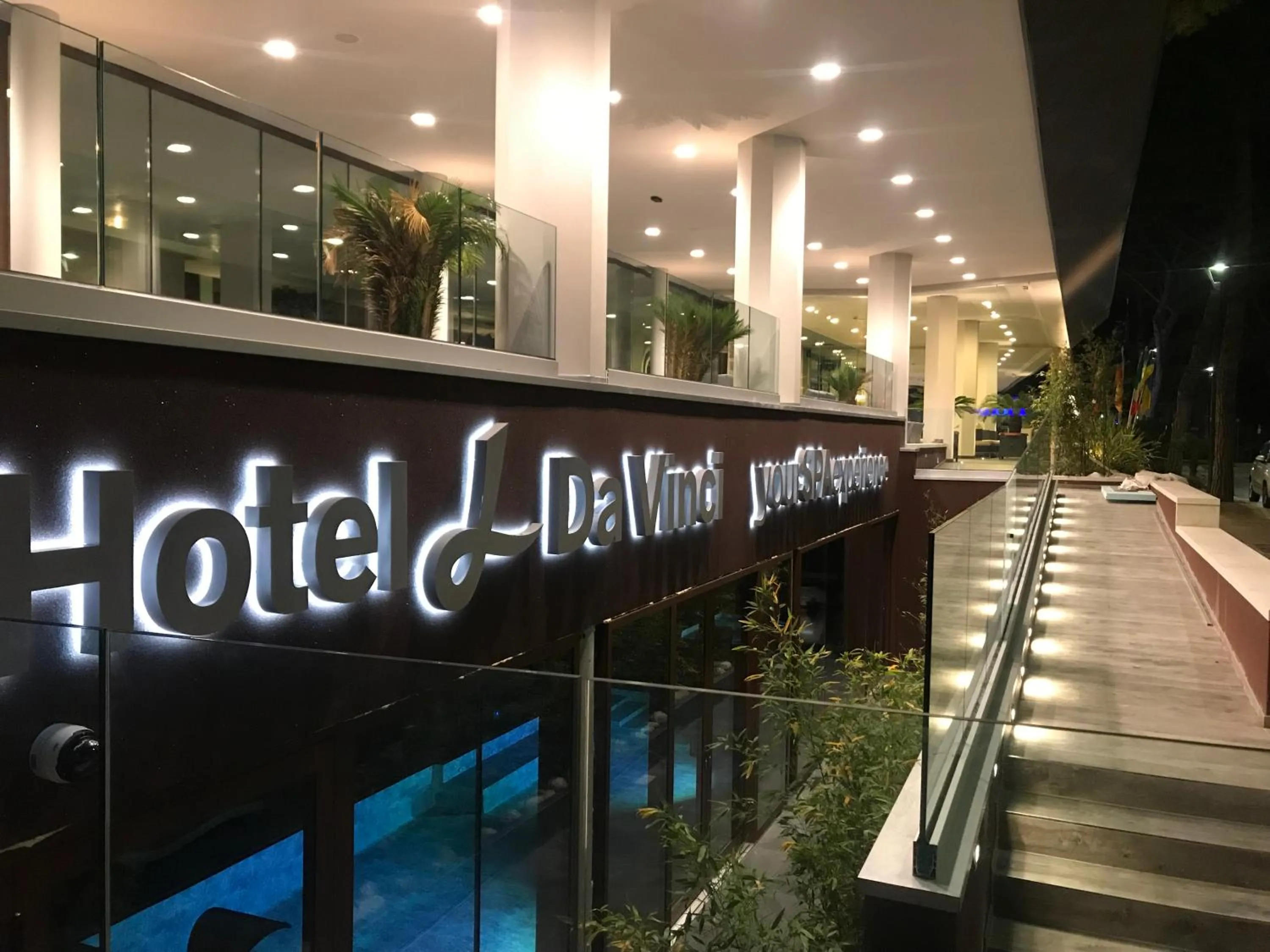 Balcony/Terrace in Hotel Leonardo Da Vinci Wellness SPA