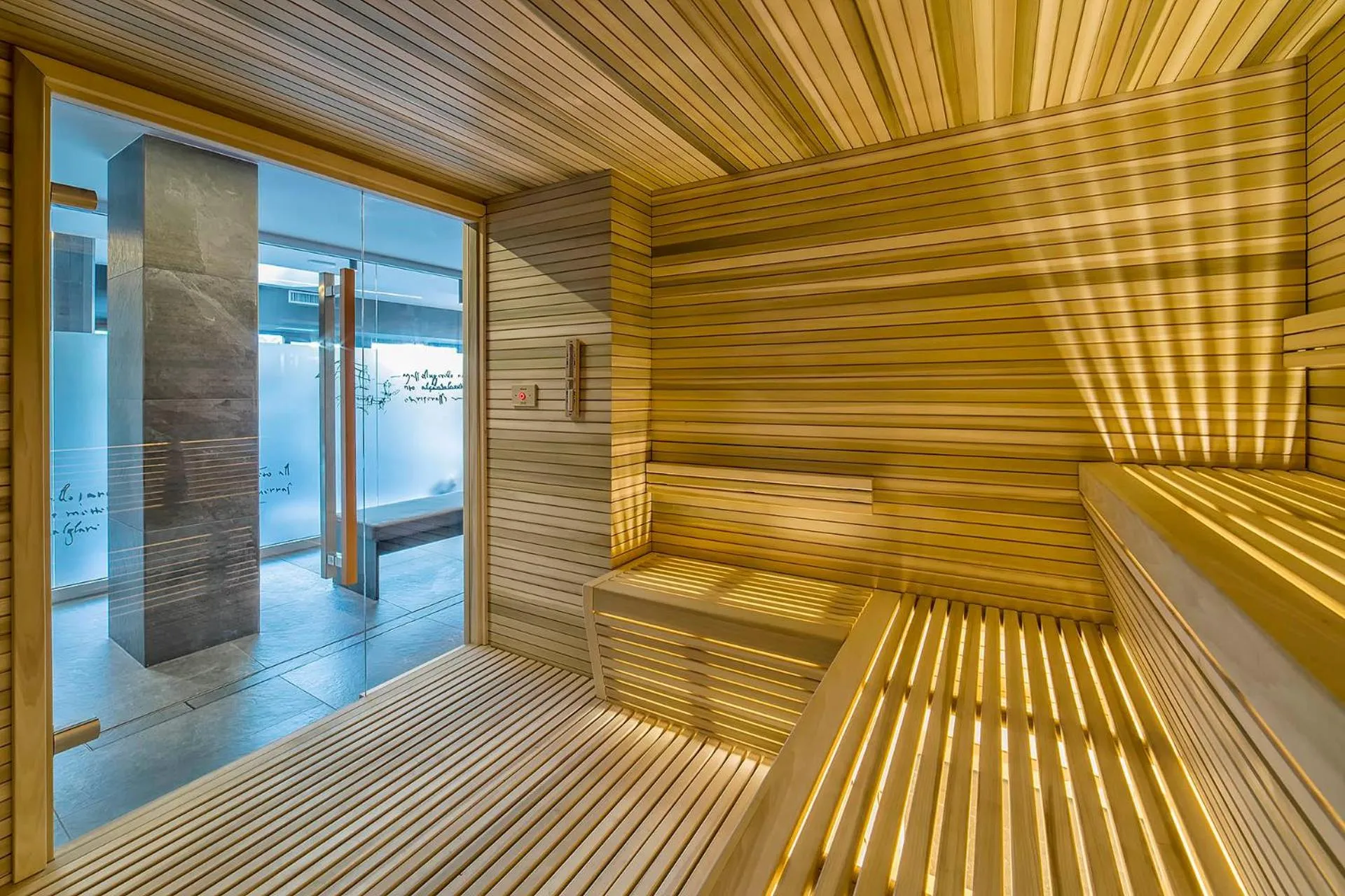 Sauna in Hotel Leonardo Da Vinci Wellness SPA