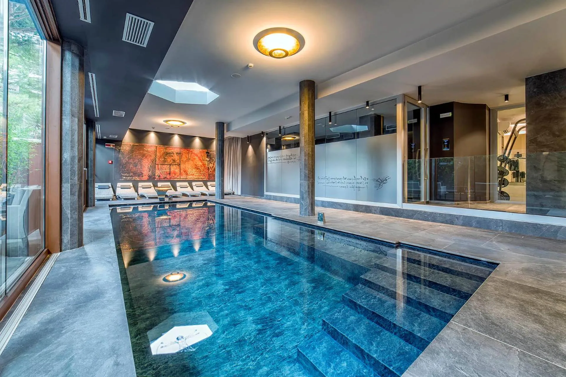 Spa and wellness centre/facilities in Hotel Leonardo Da Vinci Wellness SPA
