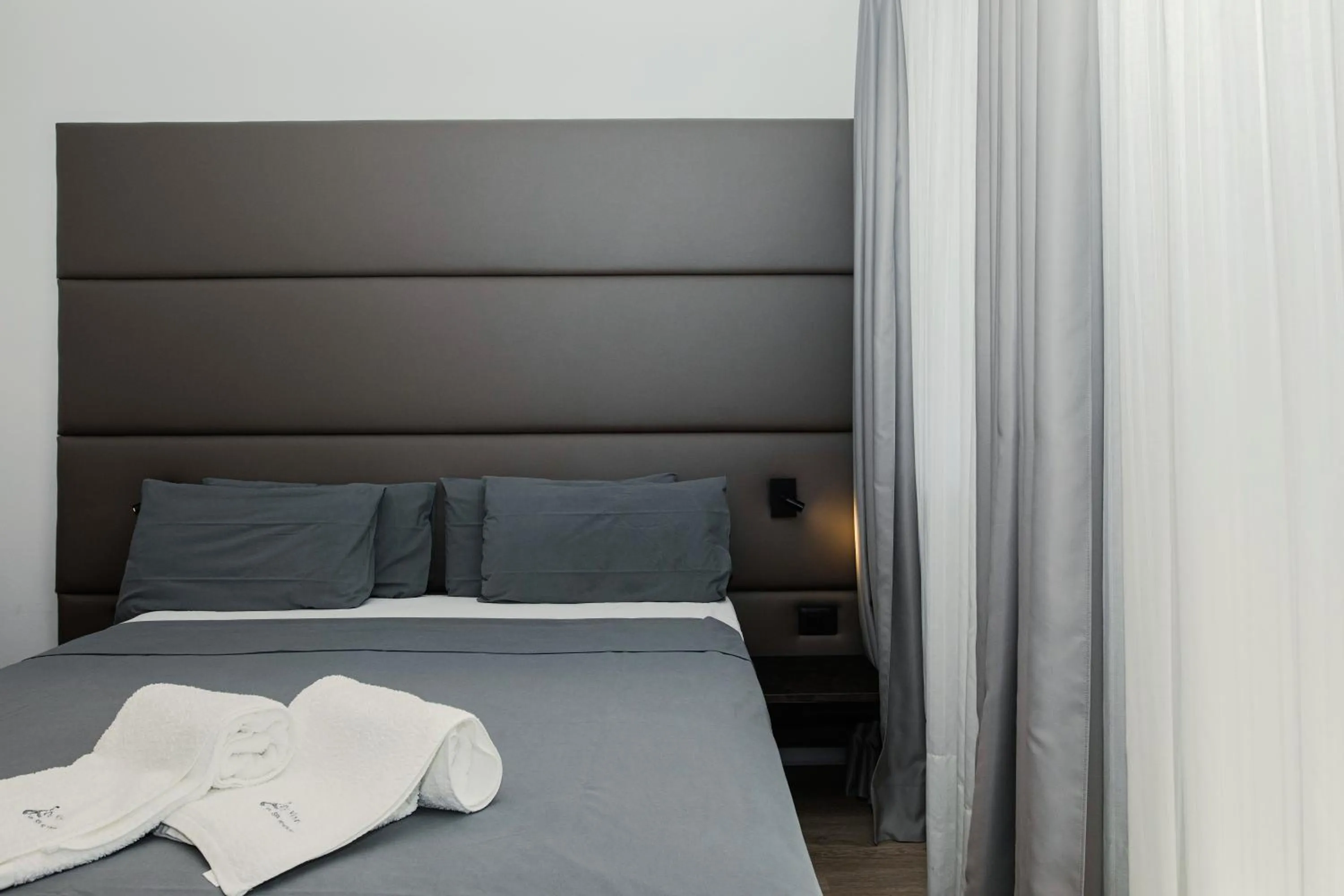 Bed in Hotel Leonardo Da Vinci Wellness SPA