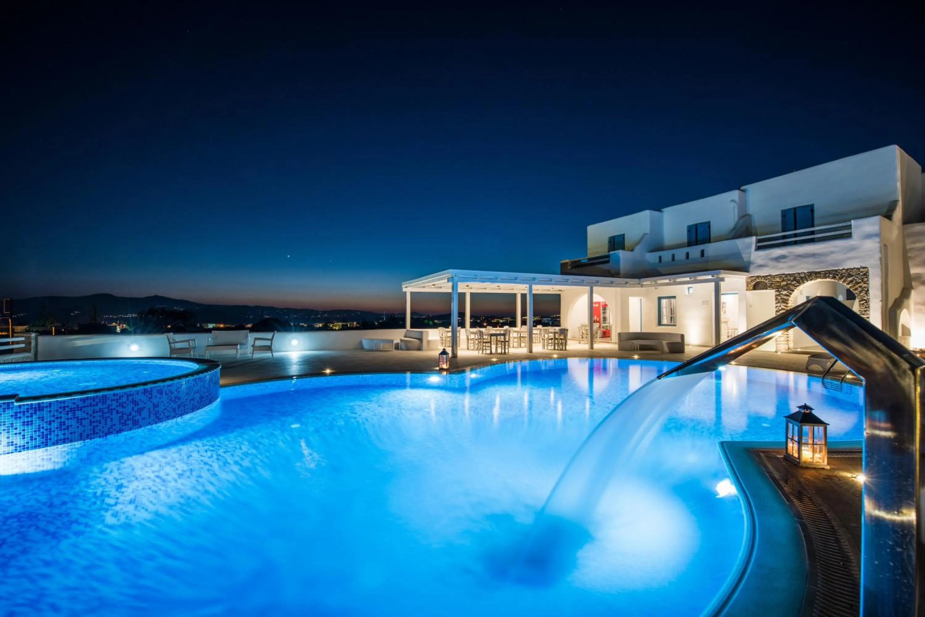 Swimming pool in Cycladic Islands Hotel & Spa