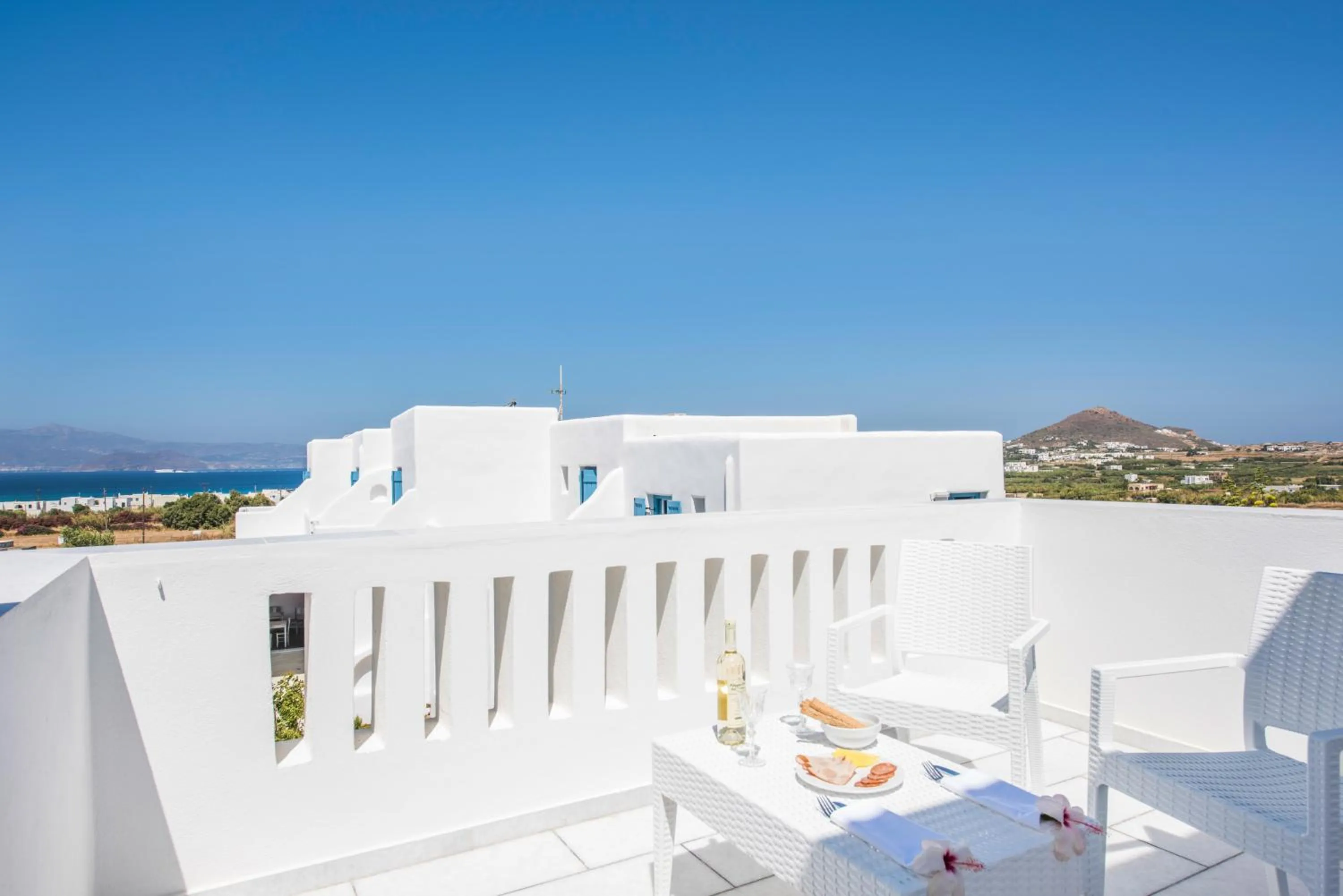 Balcony/Terrace in Cycladic Islands Hotel & Spa