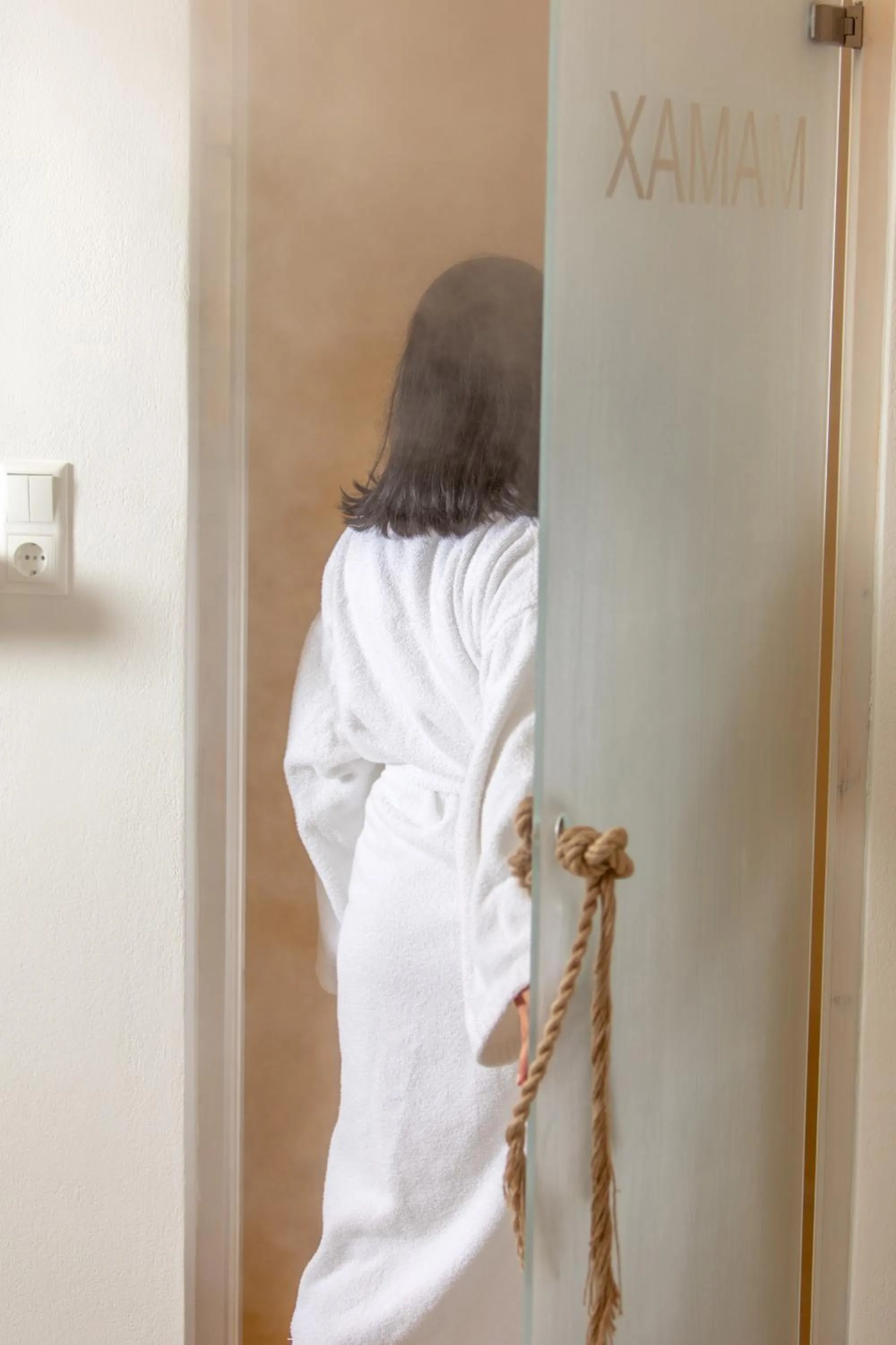 Steam room in Cycladic Islands Hotel & Spa