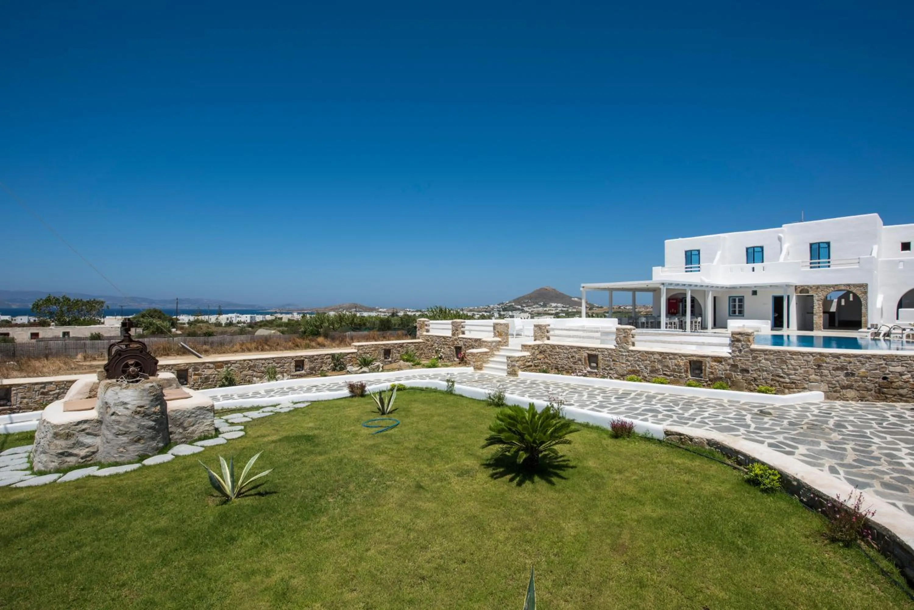 Property building in Cycladic Islands Hotel & Spa