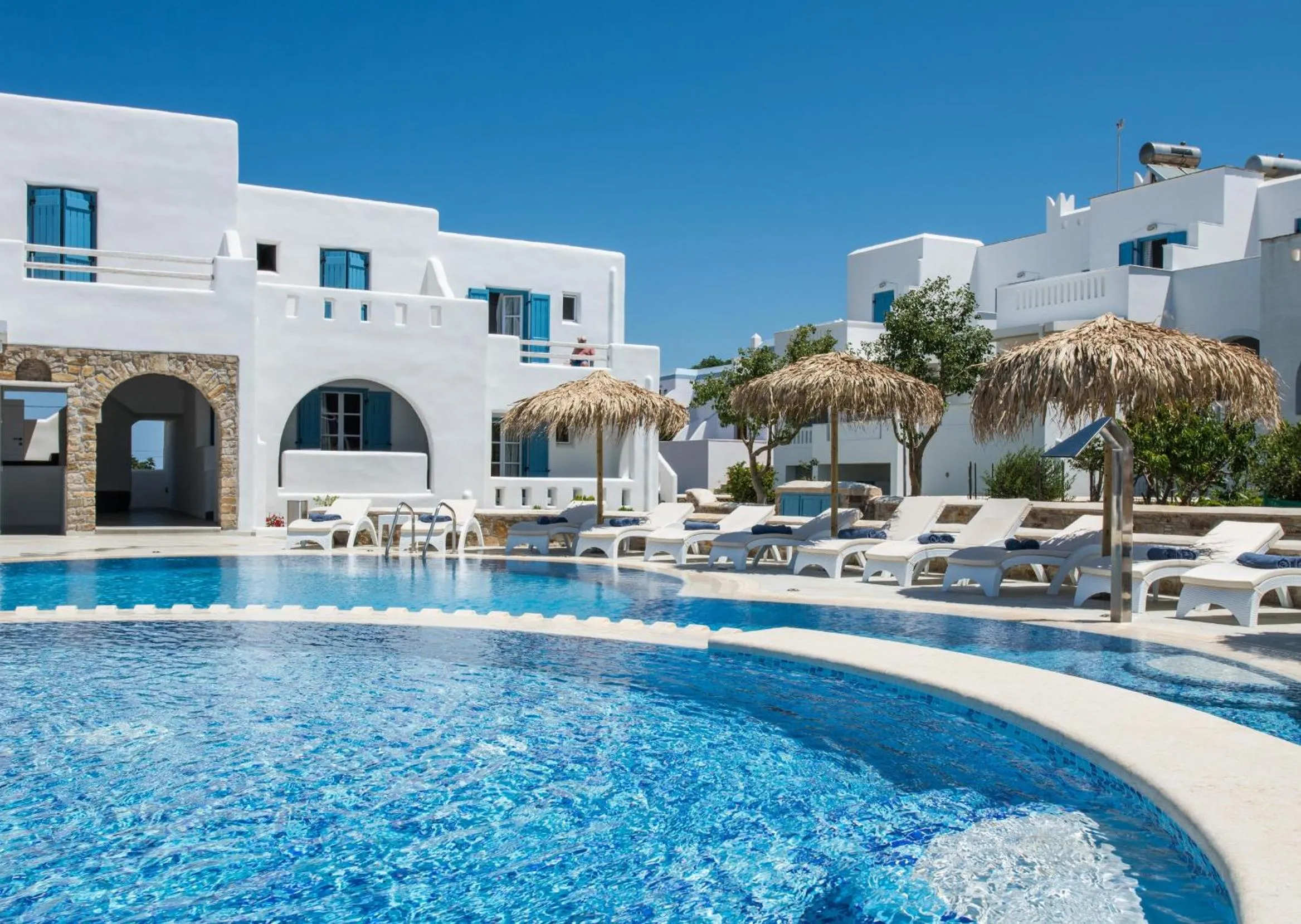 Swimming pool in Cycladic Islands Hotel & Spa