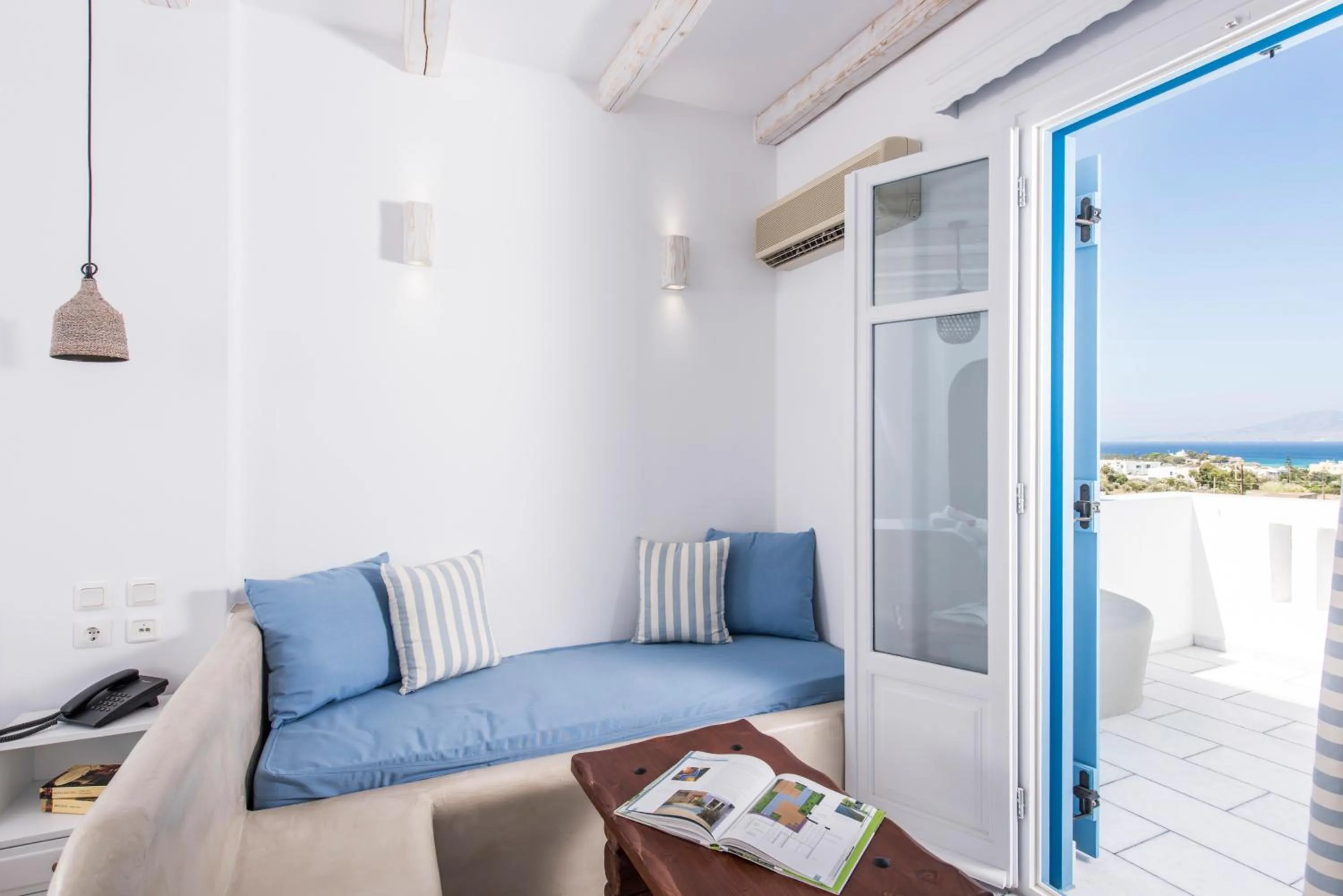 Seating area in Cycladic Islands Hotel & Spa